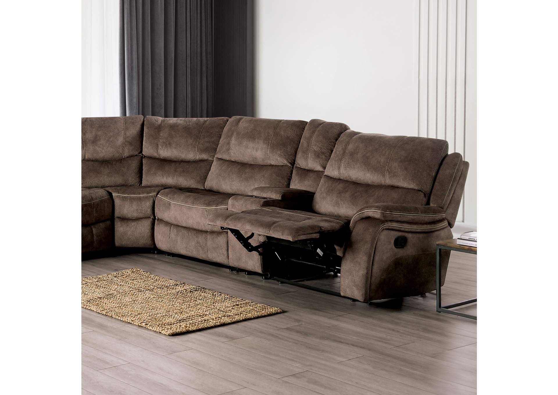 Jerominus Sectional,Furniture of America