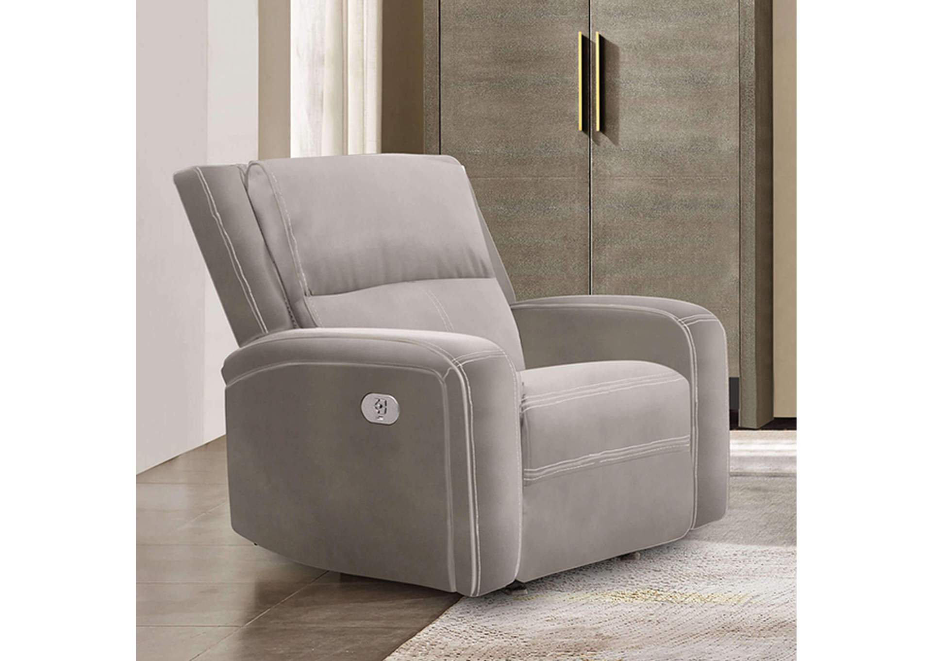Vasilios Power Recliner,Furniture of America