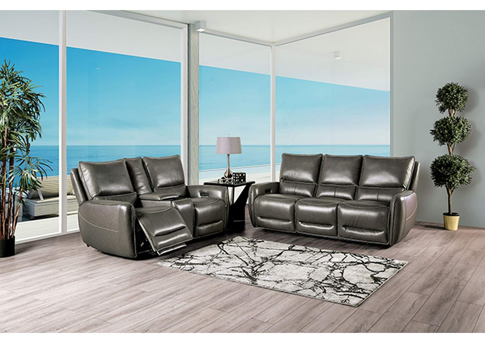Phineas Power Recliner,Furniture of America