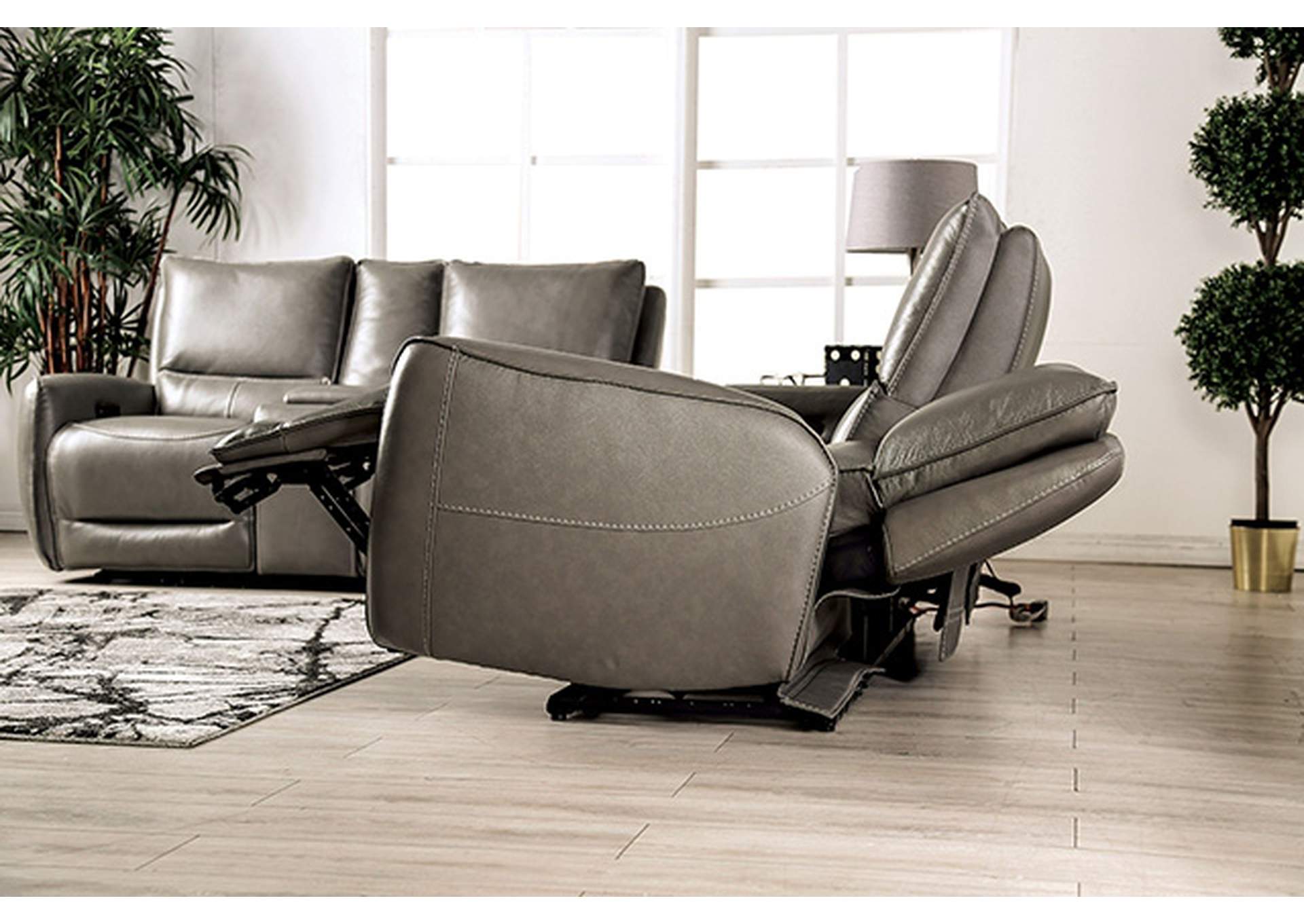 Phineas Power Sofa,Furniture of America
