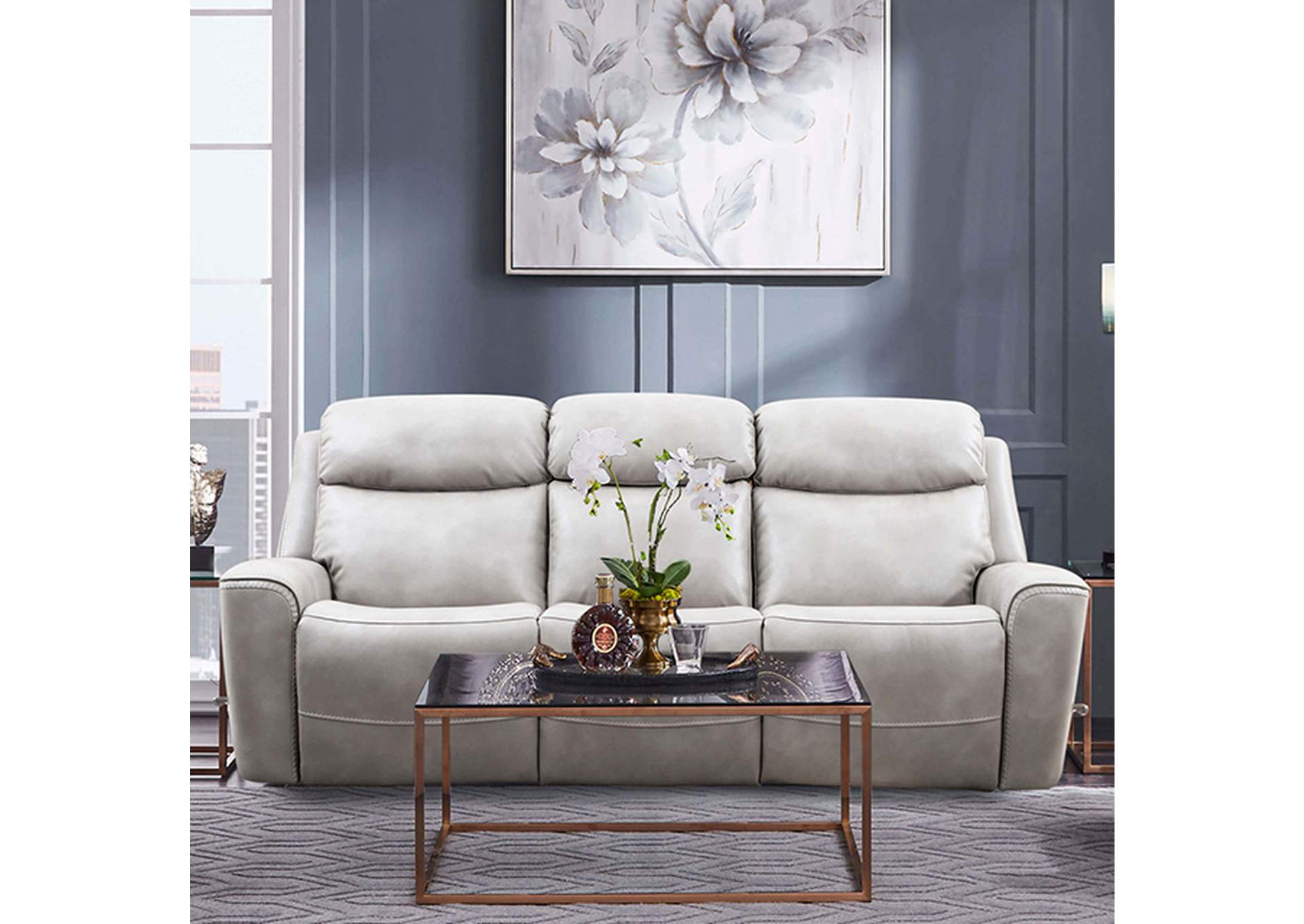 Artemia Power Sofa,Furniture of America