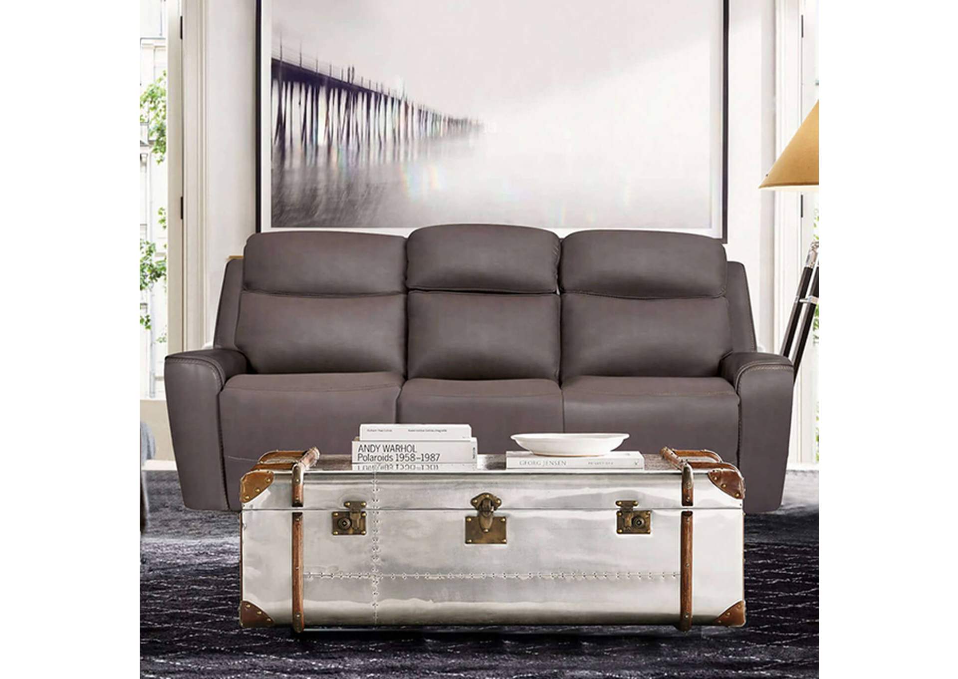 Artemia Power Sofa,Furniture of America