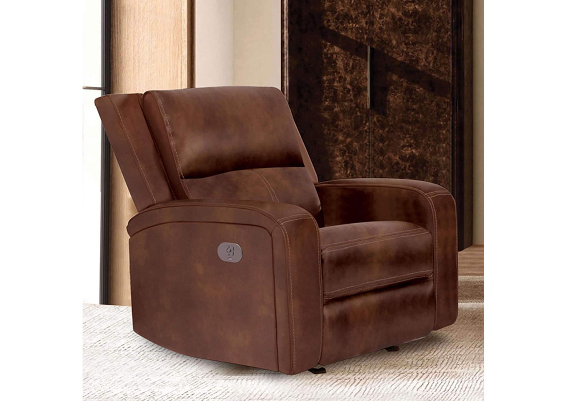 Soterios Power Recliner,Furniture of America
