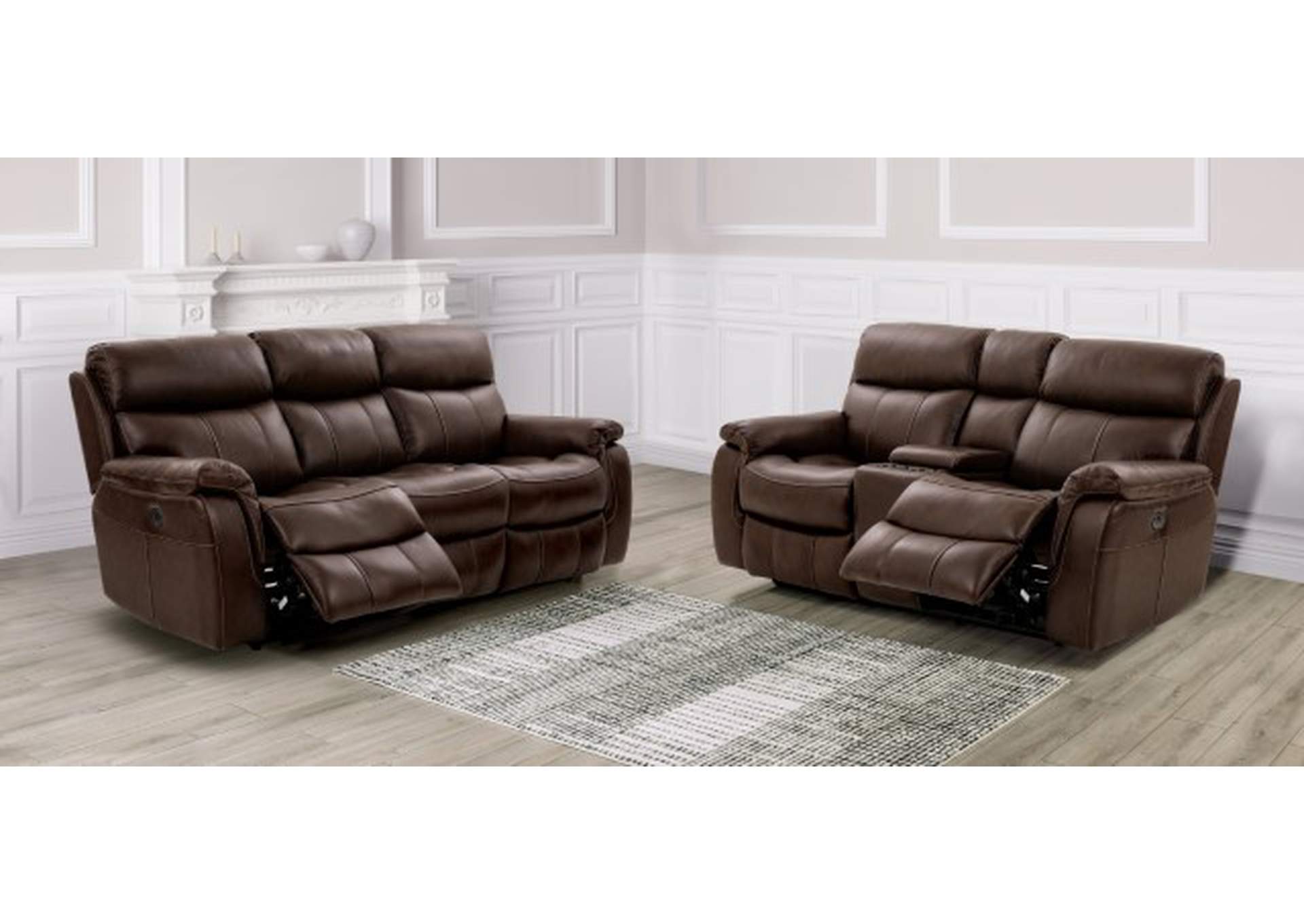 Antenor Power Sofa,Furniture of America