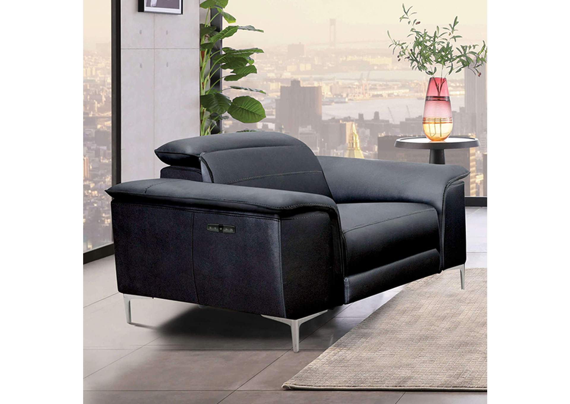 Ascona Power Recliner,Furniture of America
