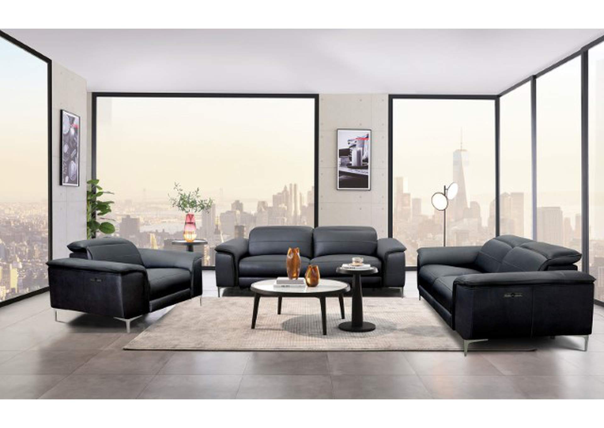 Ascona Power Recliner,Furniture of America