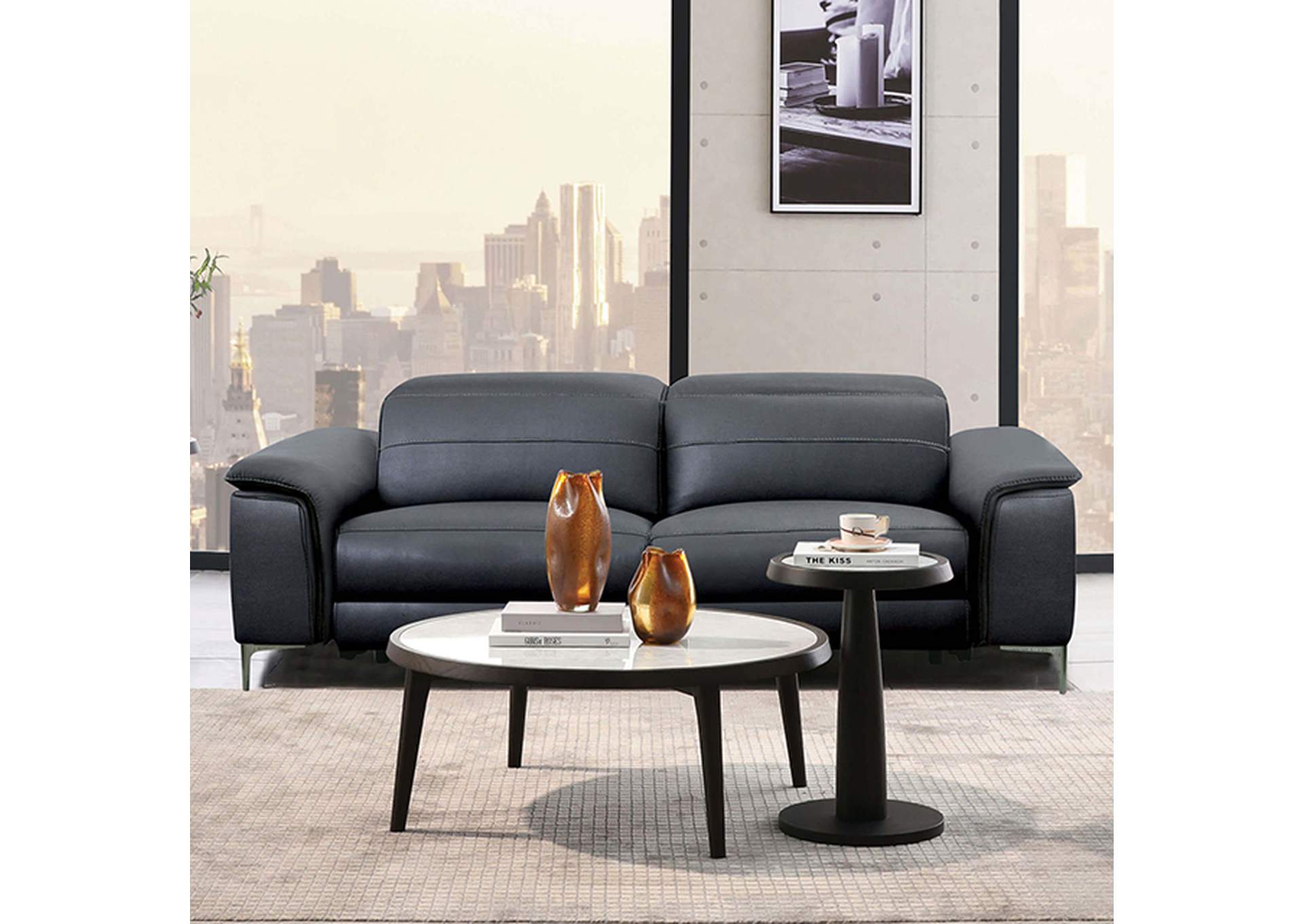 Ascona Power Sofa,Furniture of America