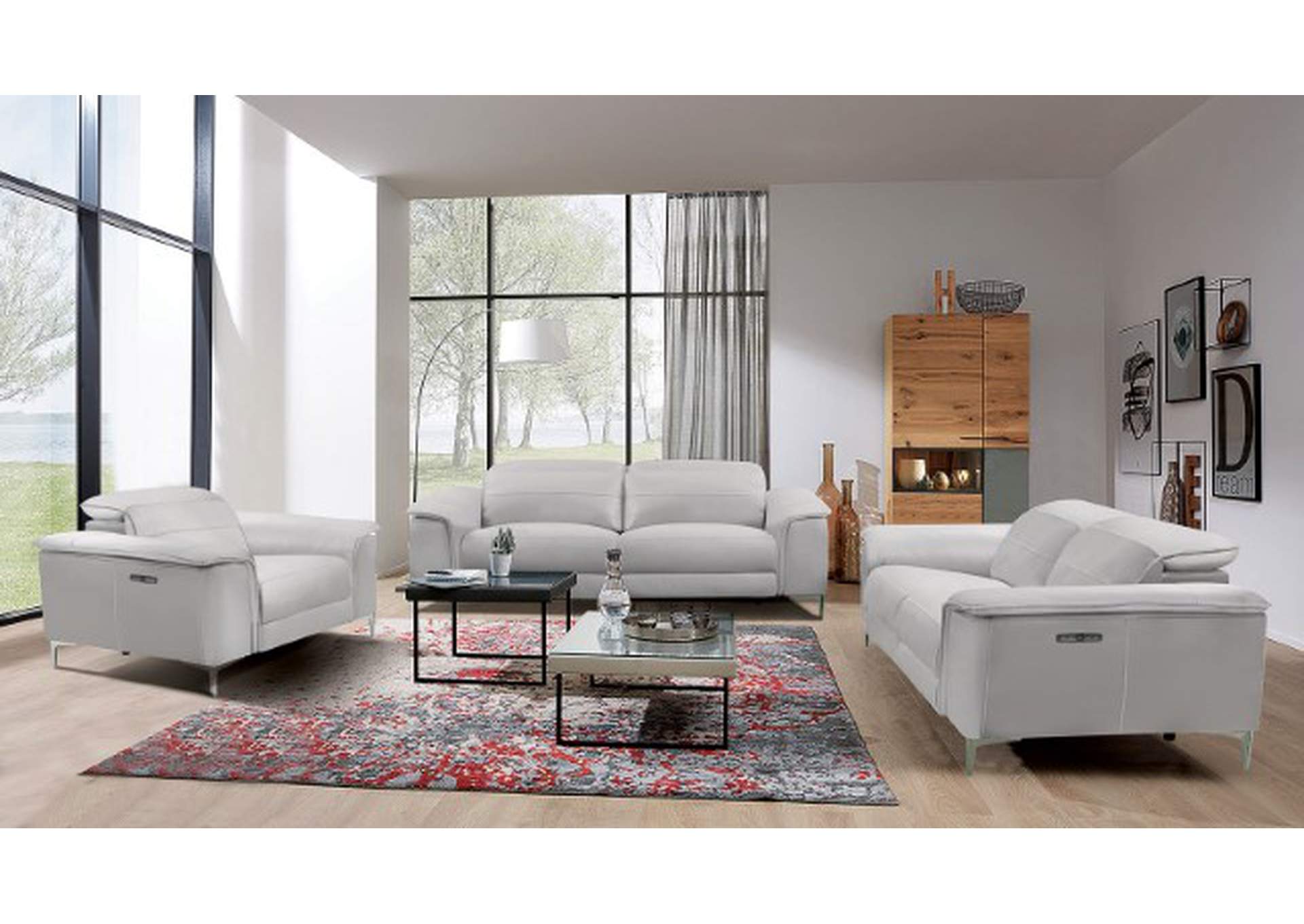 Ascona Power Sofa,Furniture of America