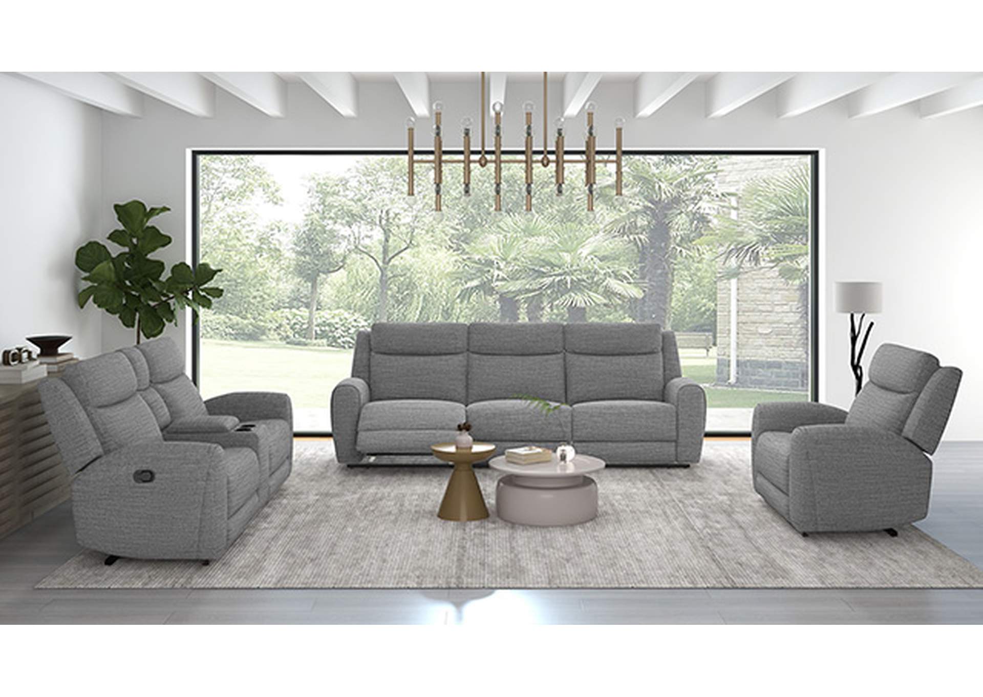 Antonius Manual Recliner,Furniture of America