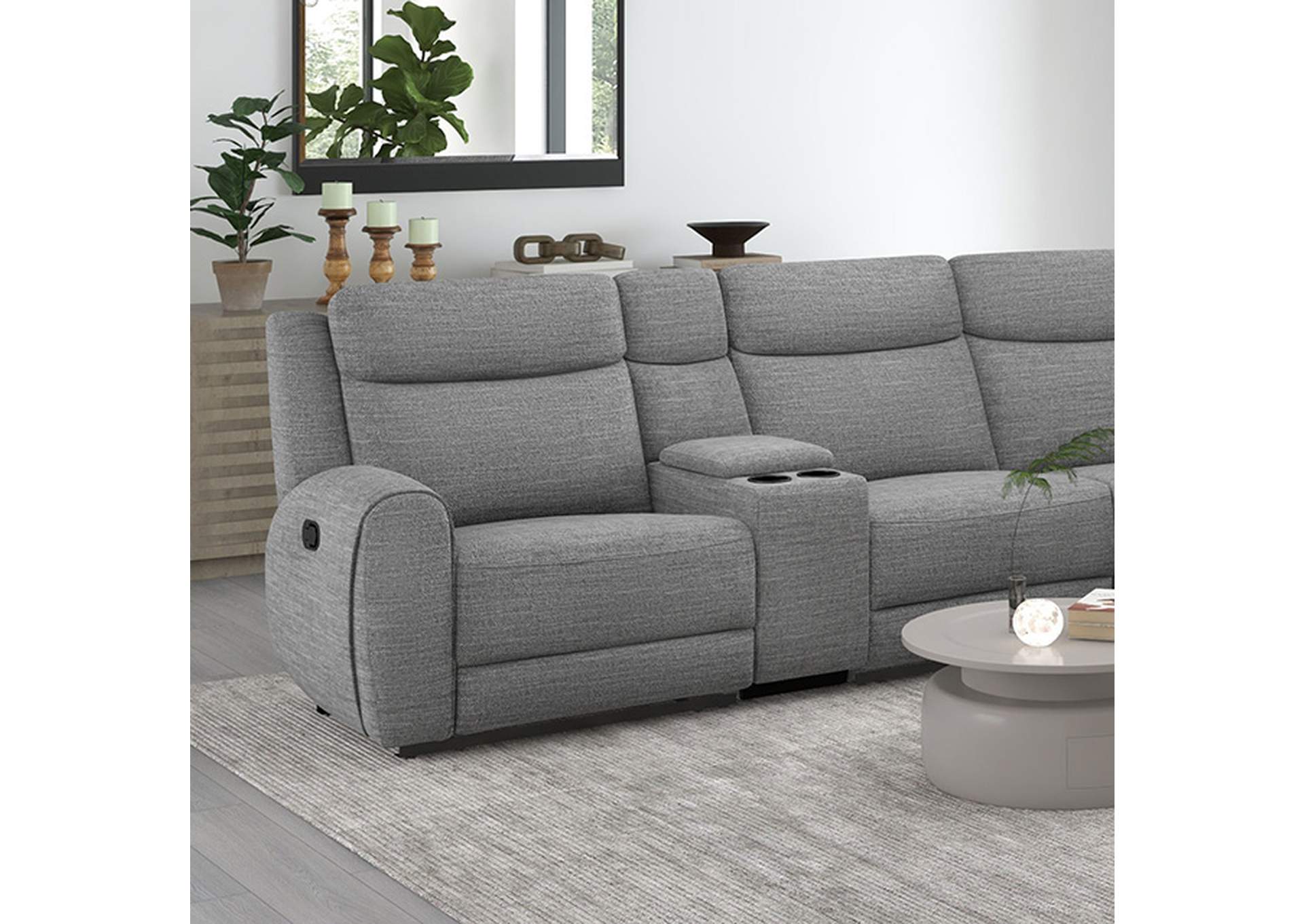 Antonius Motion Sectional,Furniture of America