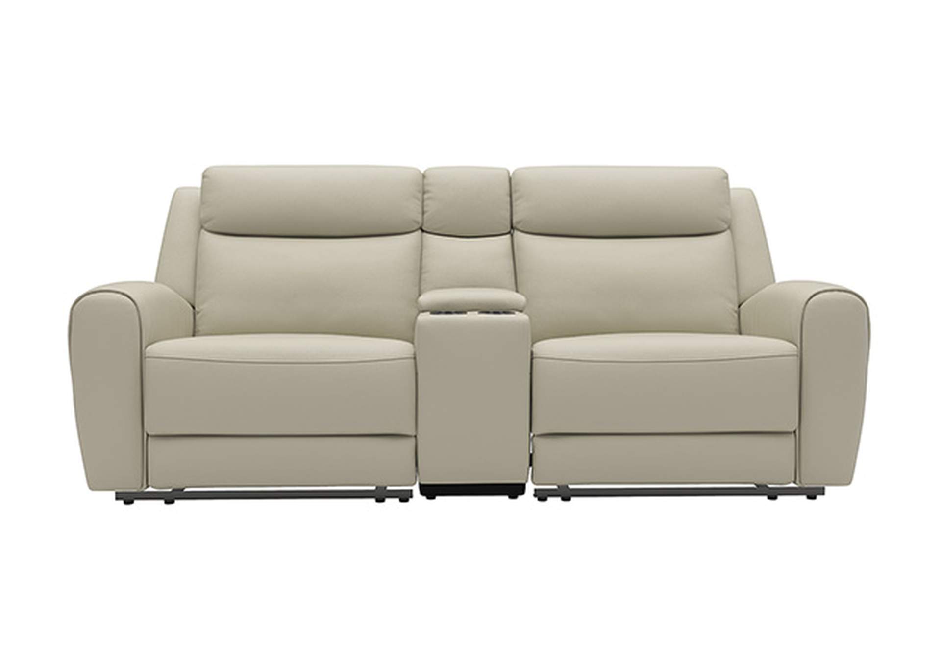 Jacobus Manual Recliner Loveseat w/ Console,Furniture of America
