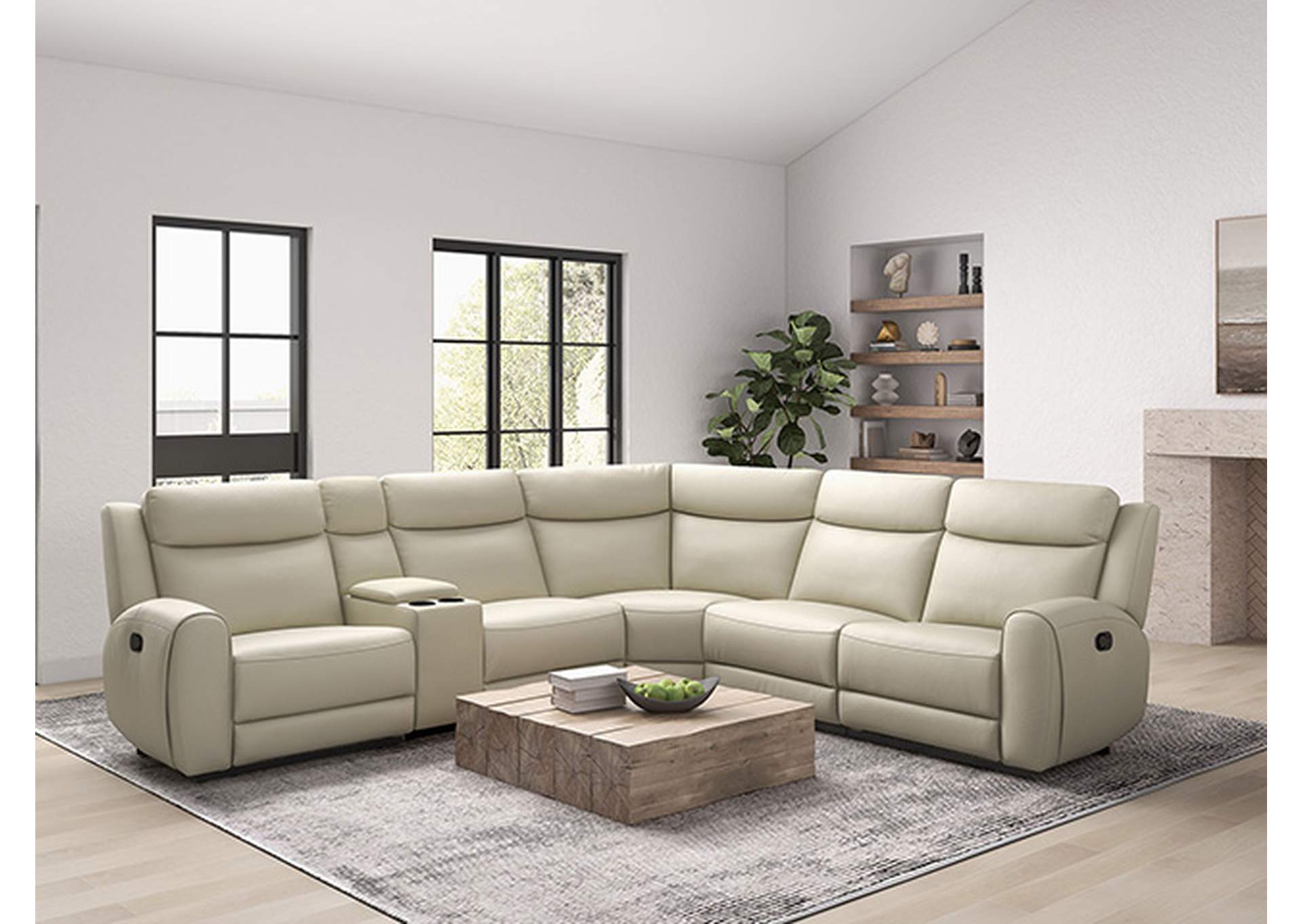 Jacobus Motion Sectional,Furniture of America
