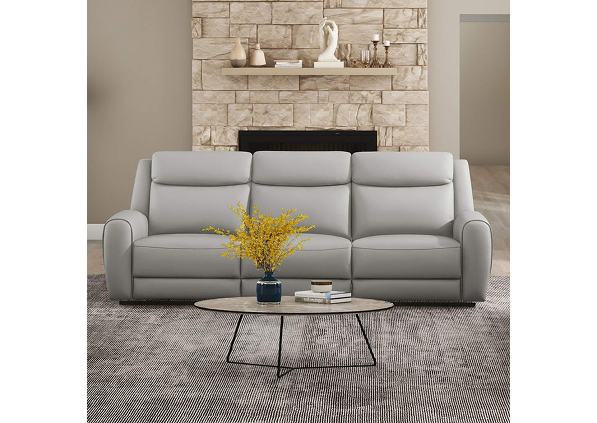 Jacobus Manual Recliner Sofa,Furniture of America
