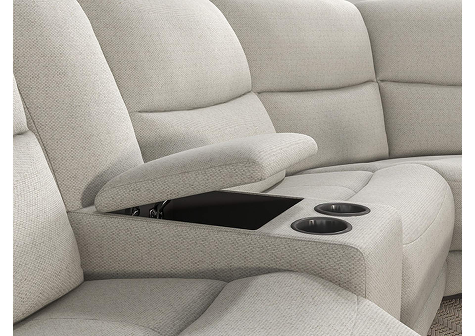 Giraldus Motion Sectional,Furniture of America