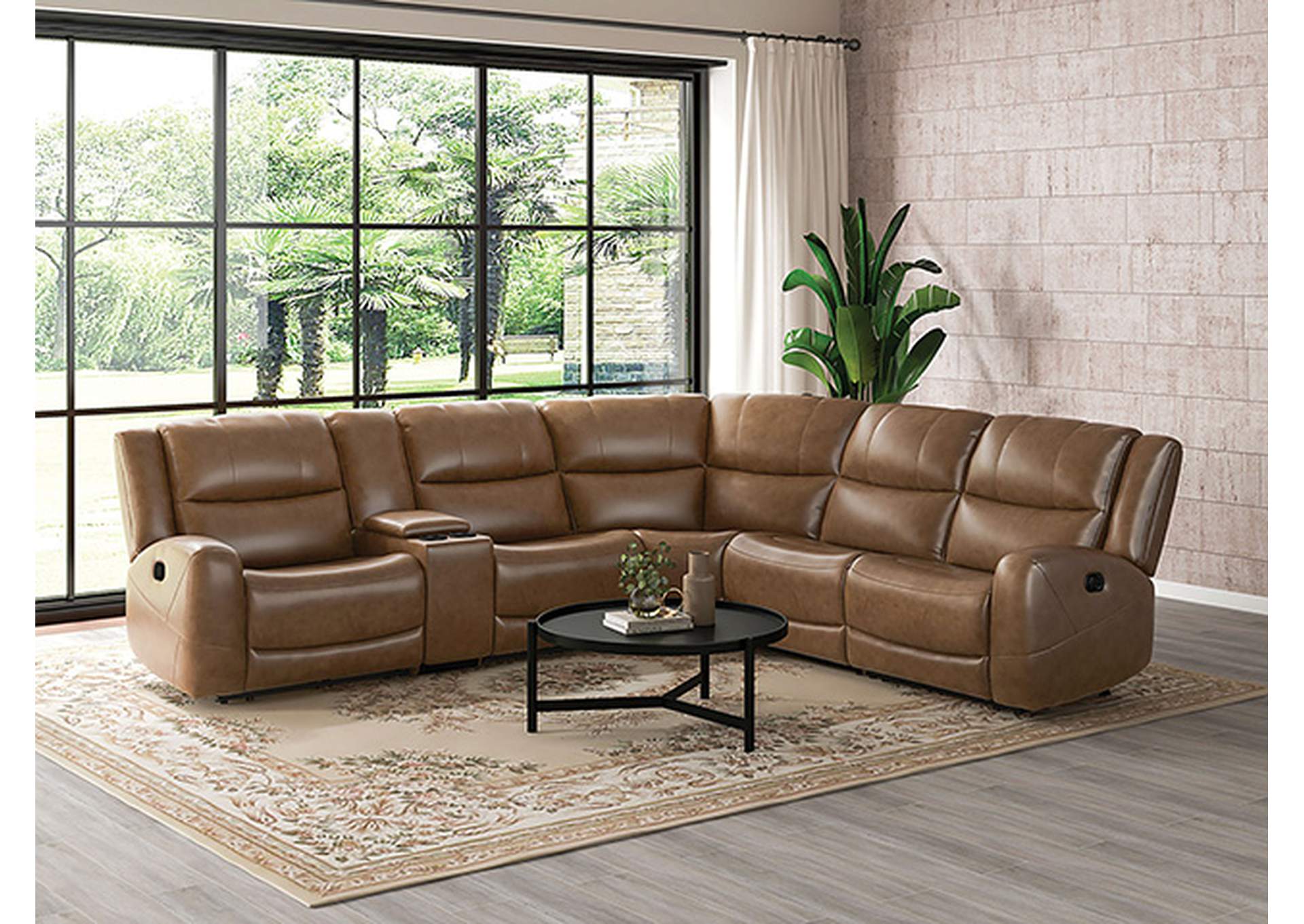 Leolinus Motion Sectional,Furniture of America