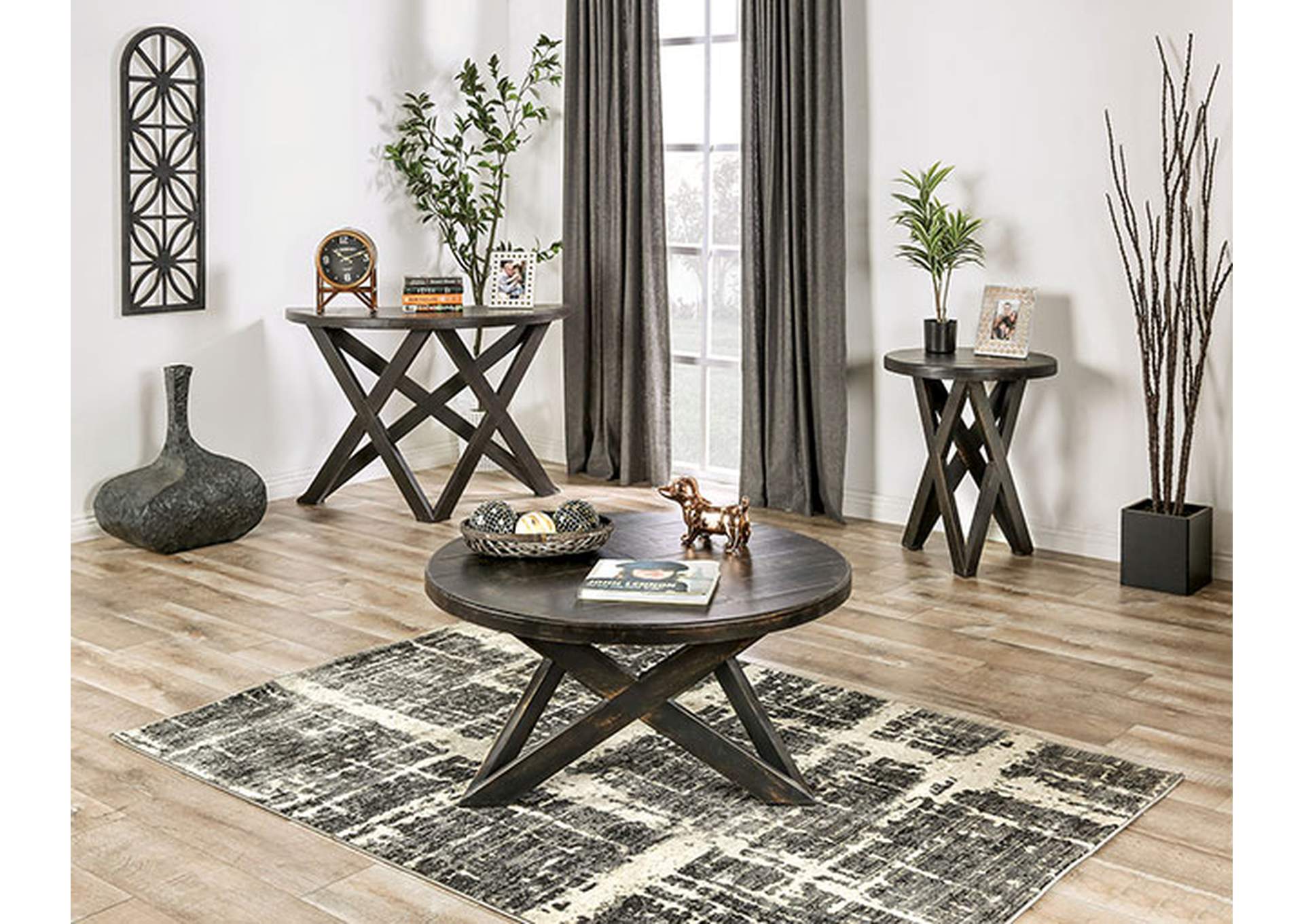 Culver Sofa Table,Furniture of America