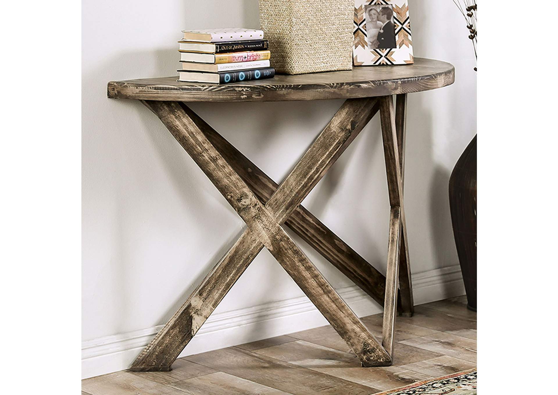 Culver Sofa Table,Furniture of America