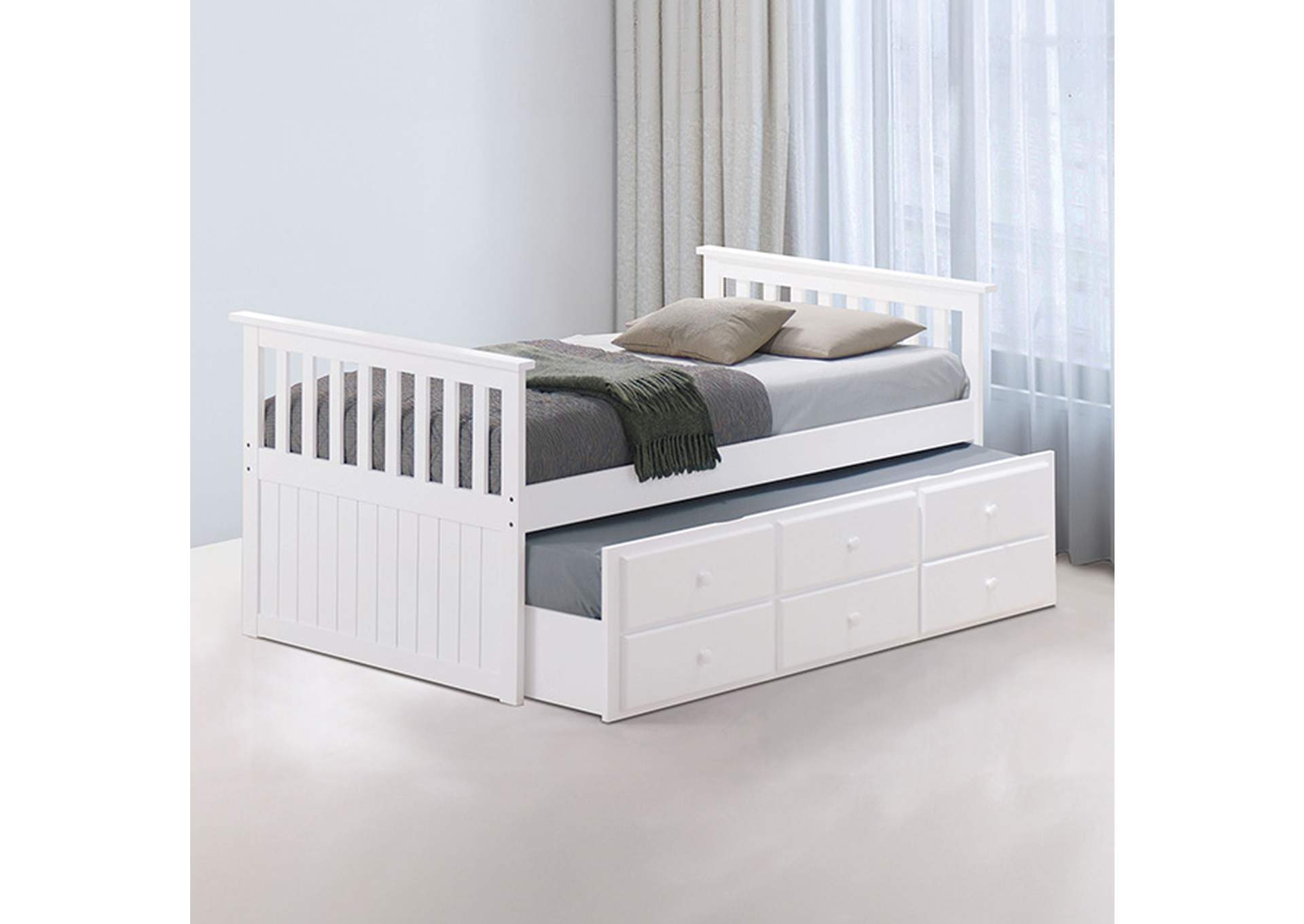 Clemens Captain Bed,Furniture of America