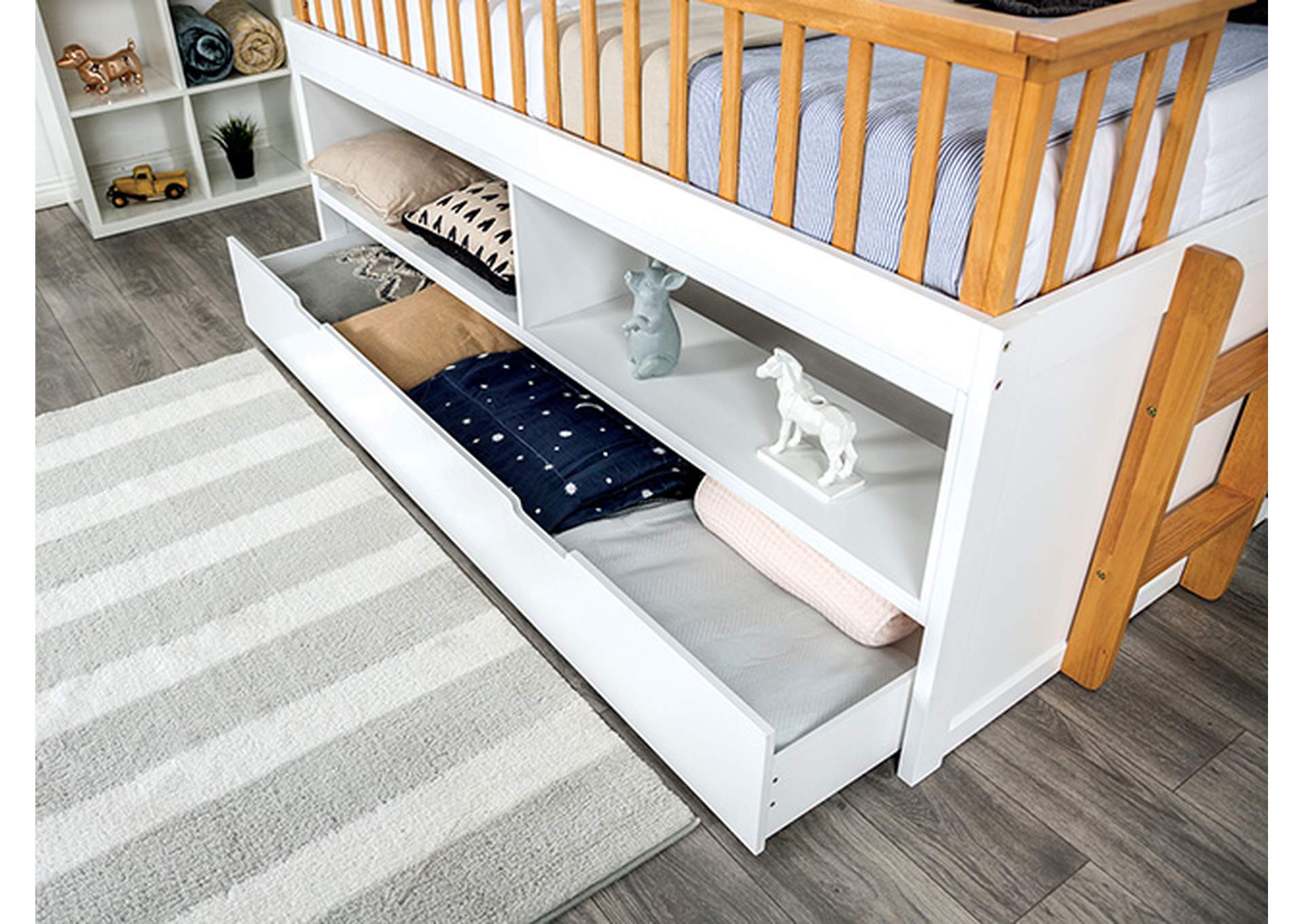 McPherson Twin Captain Bed,Furniture of America