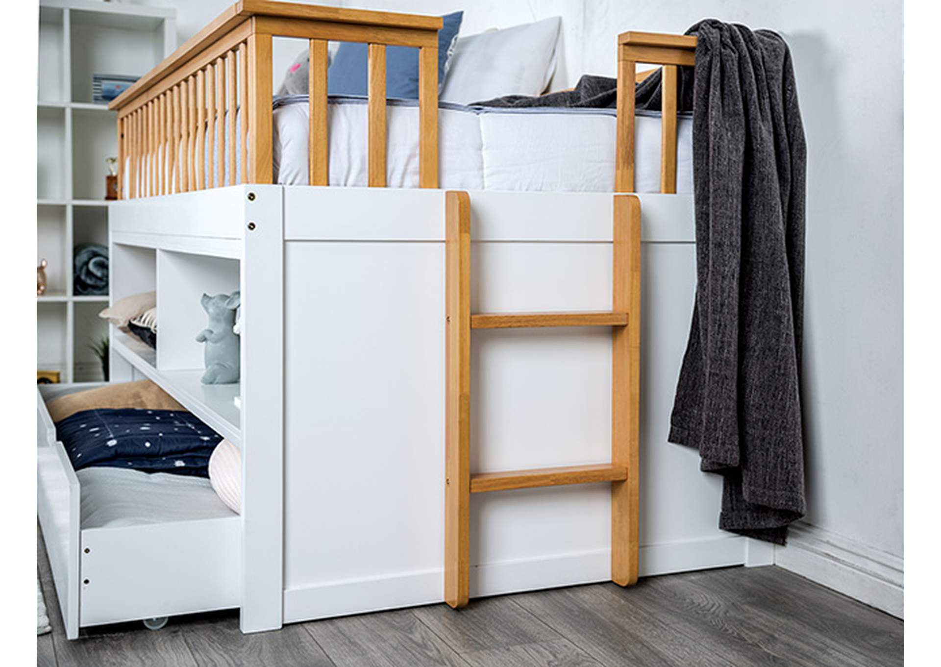 McPherson Twin Captain Bed,Furniture of America