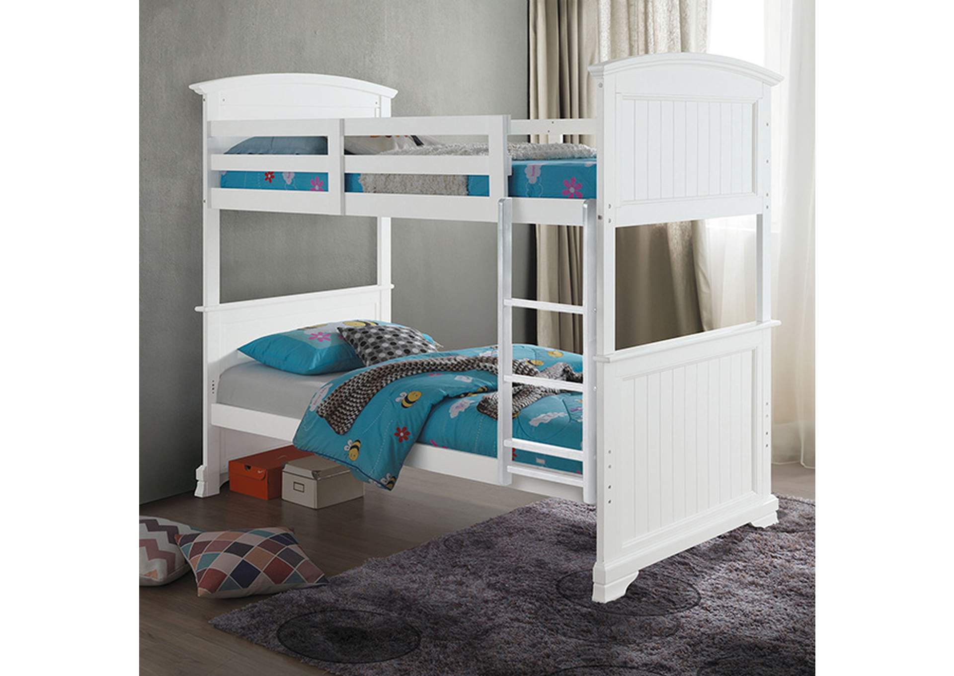 Albano Twin/Full Bunk Bed,Furniture of America