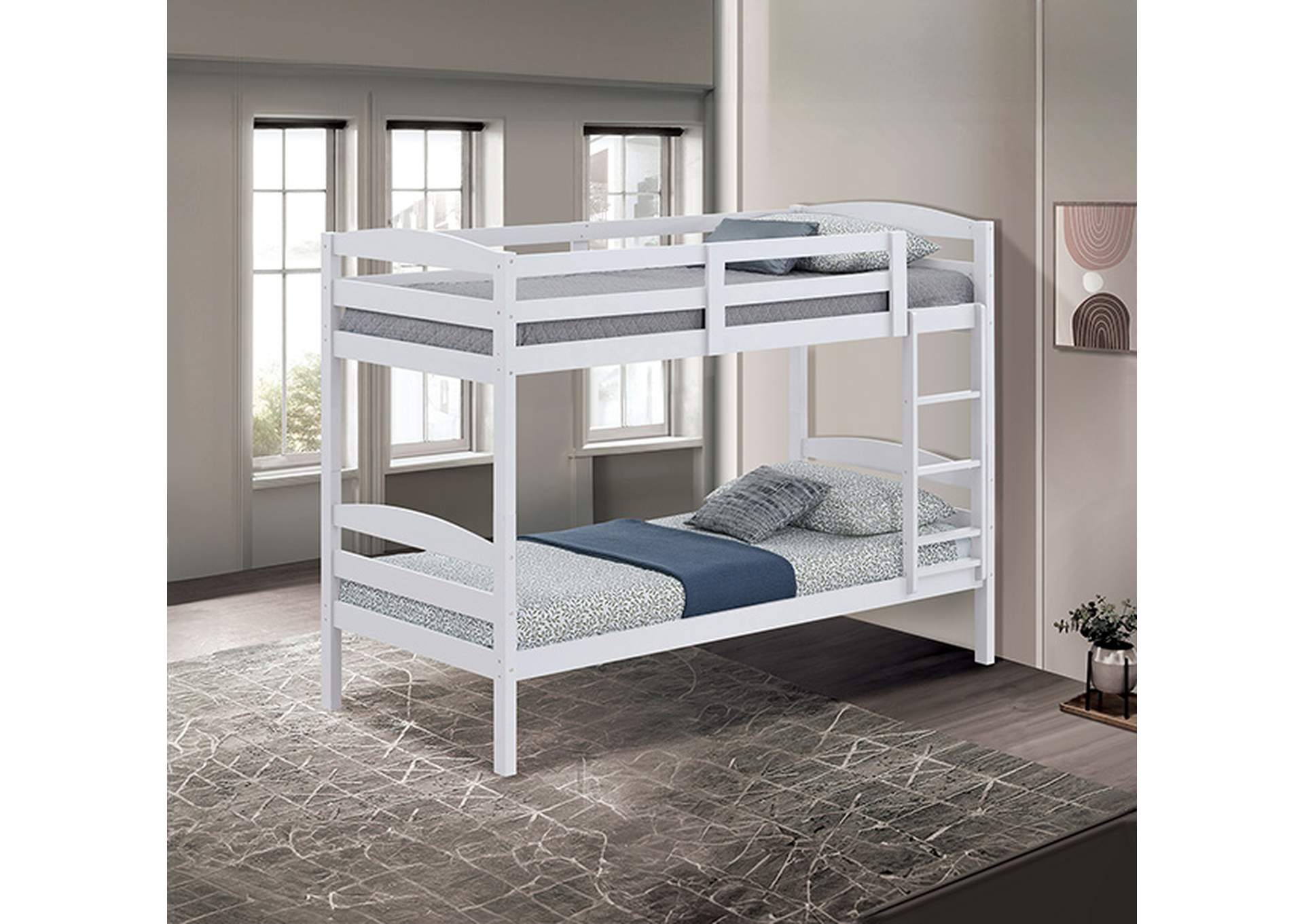 Finsbury Twin Twin Bunk Bed,Furniture of America