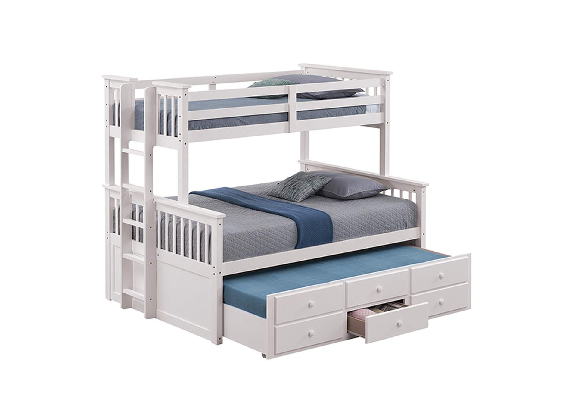 University Twin/Full Bunk Bed,Furniture of America