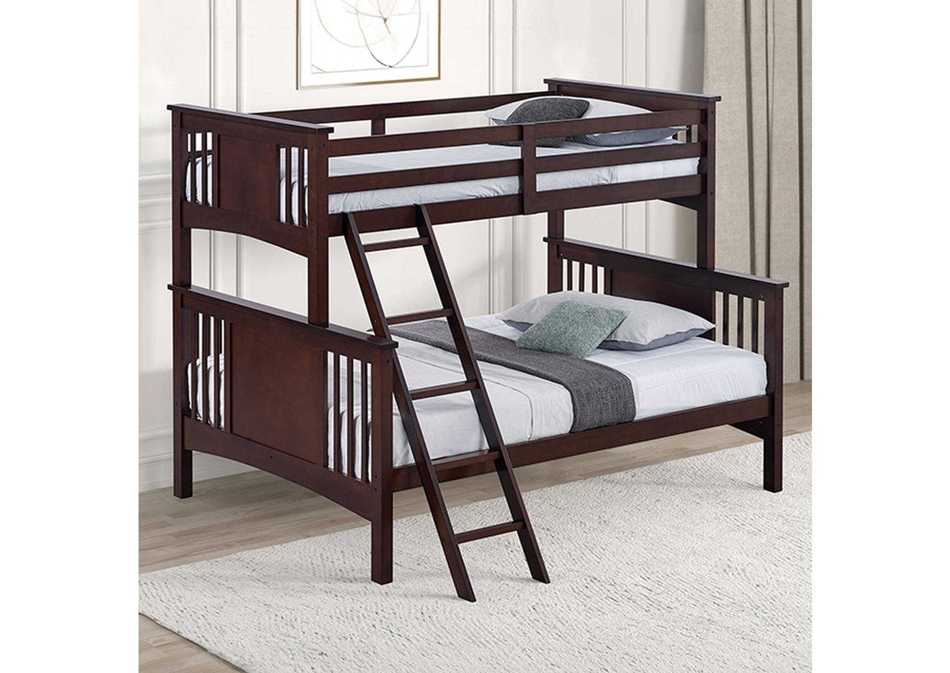 Spring Creek Twin/Full Bunk Bed,Furniture of America