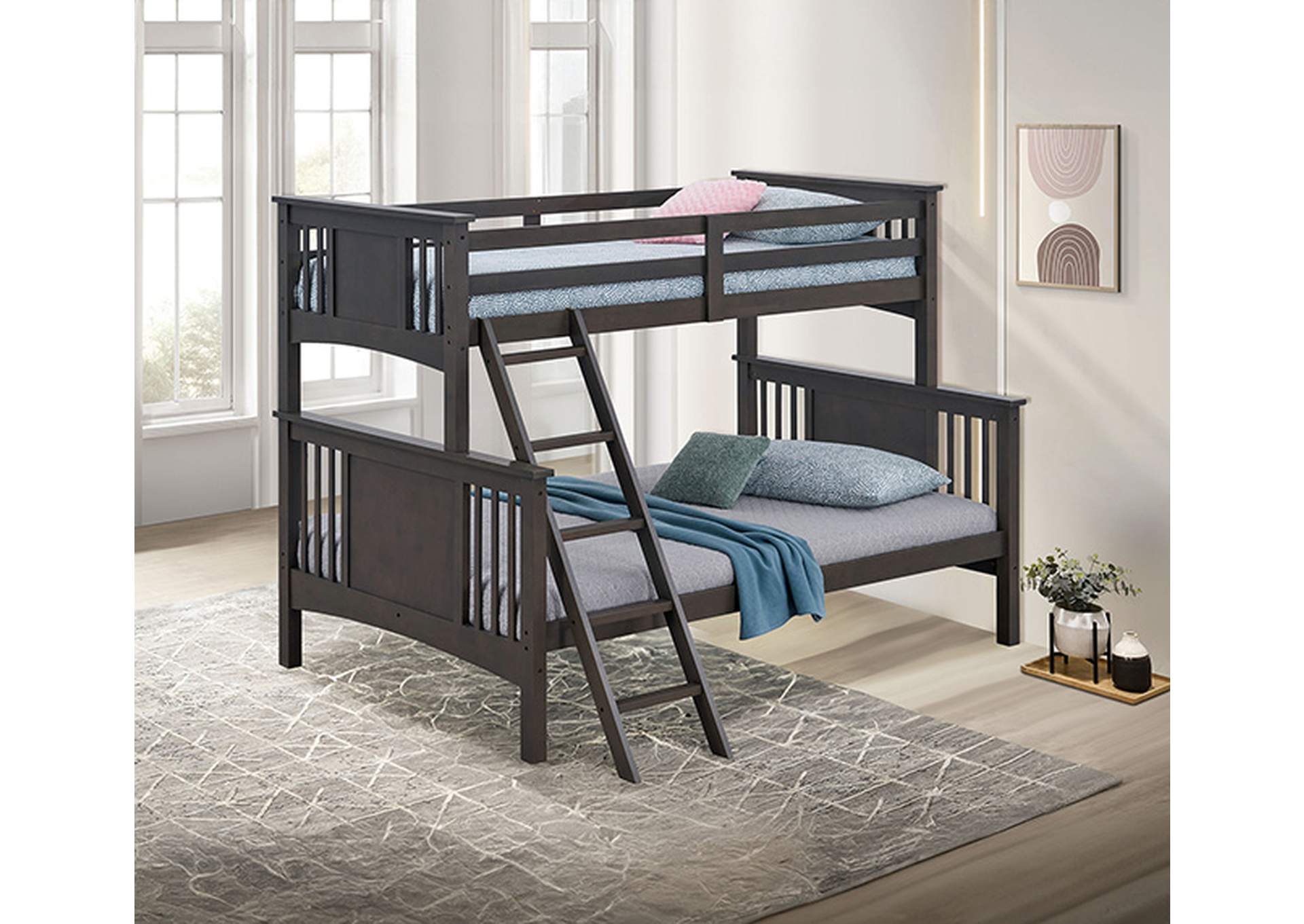 Spring Creek Twin/Full Bunk Bed,Furniture of America
