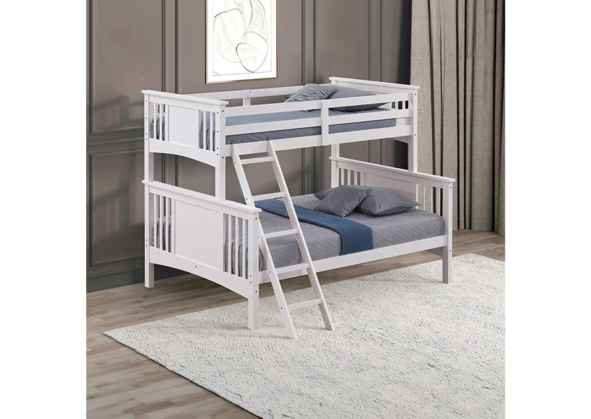 Spring Creek Twin/Full Bunk Bed,Furniture of America