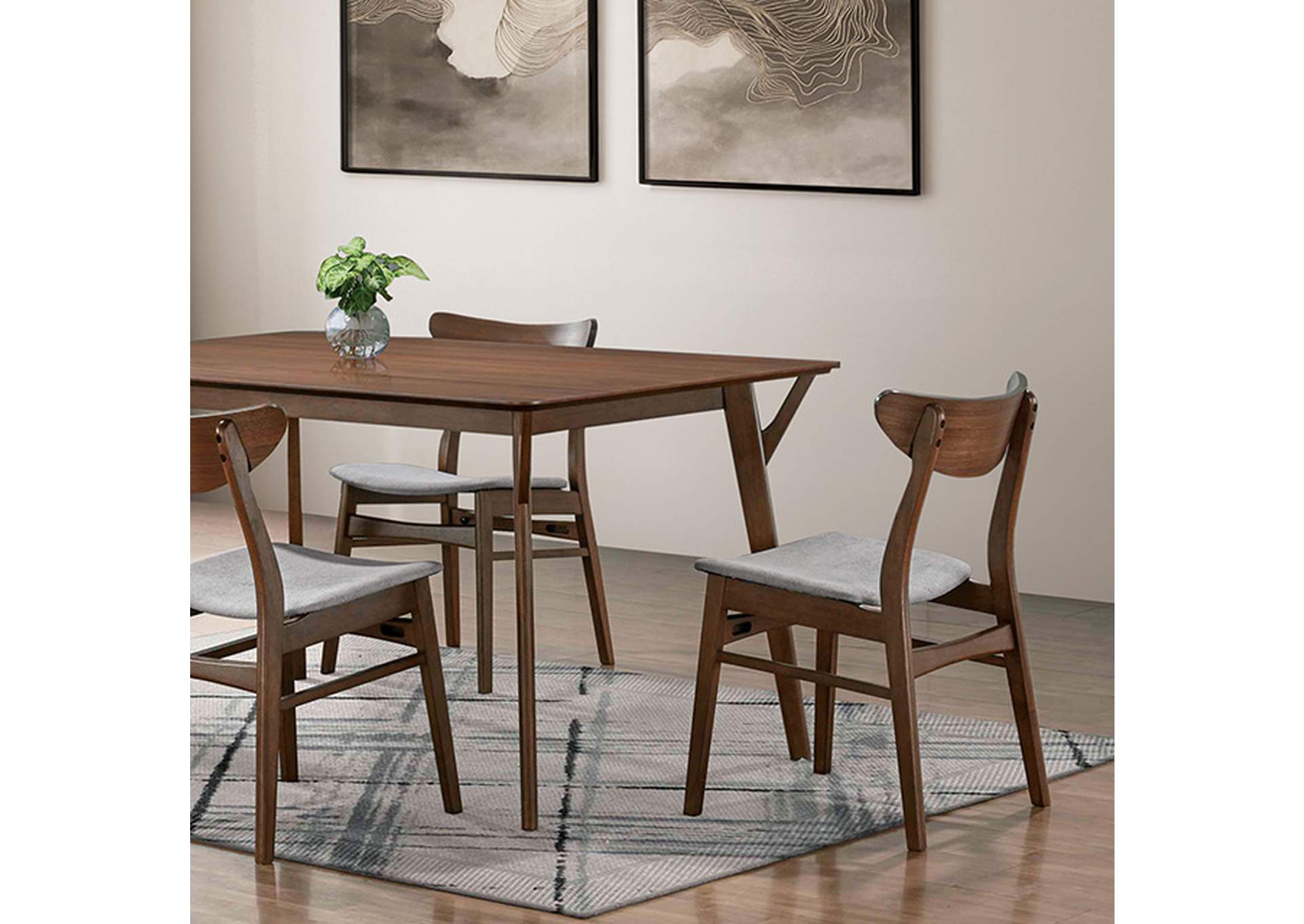 Skien Dining Table,Furniture of America