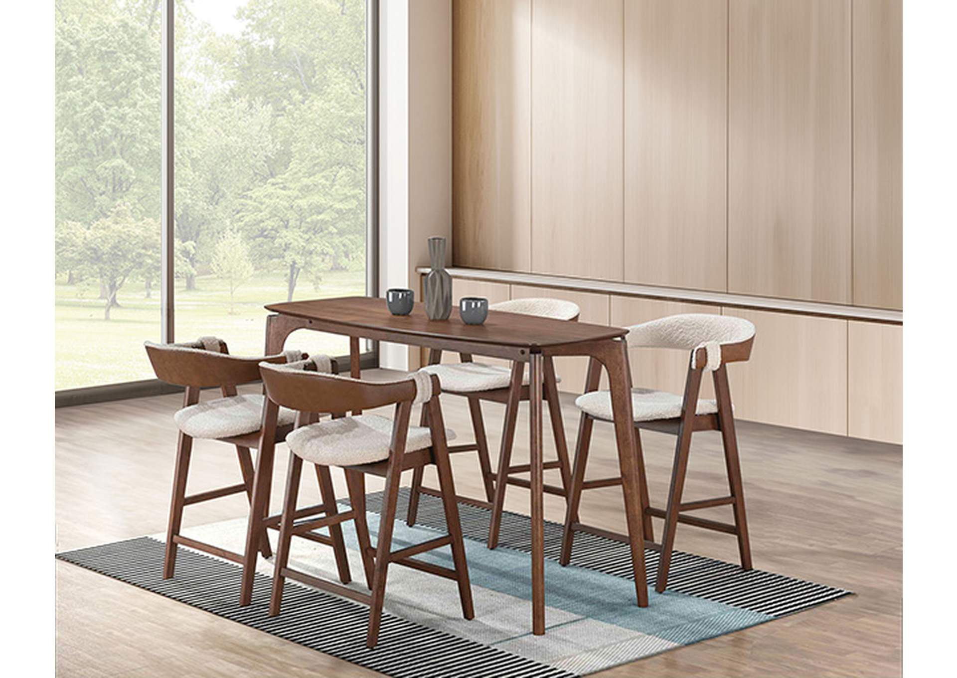 Ebikon Counter Ht. Table,Furniture of America