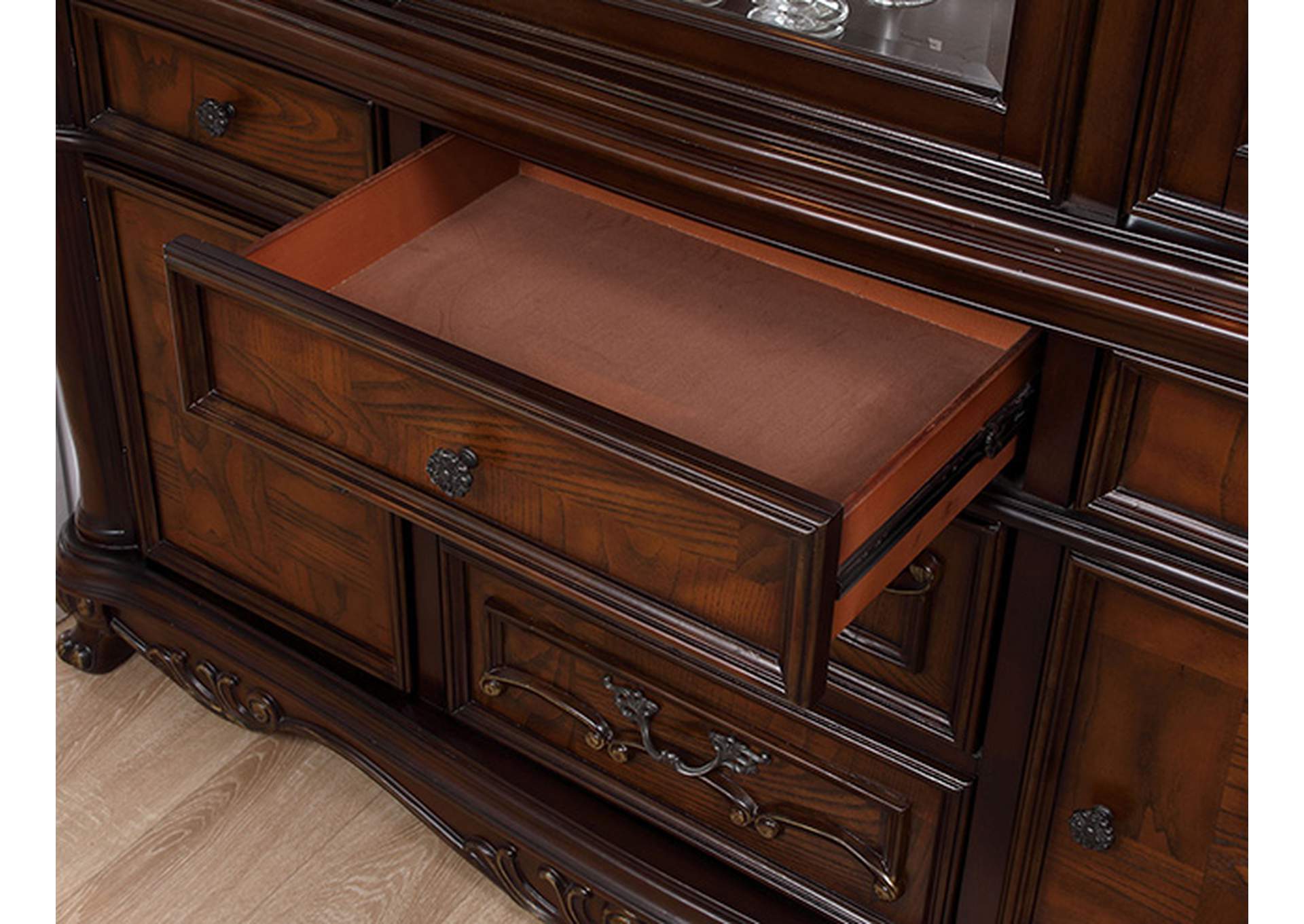 Manzanita Hutch & Buffet,Furniture of America