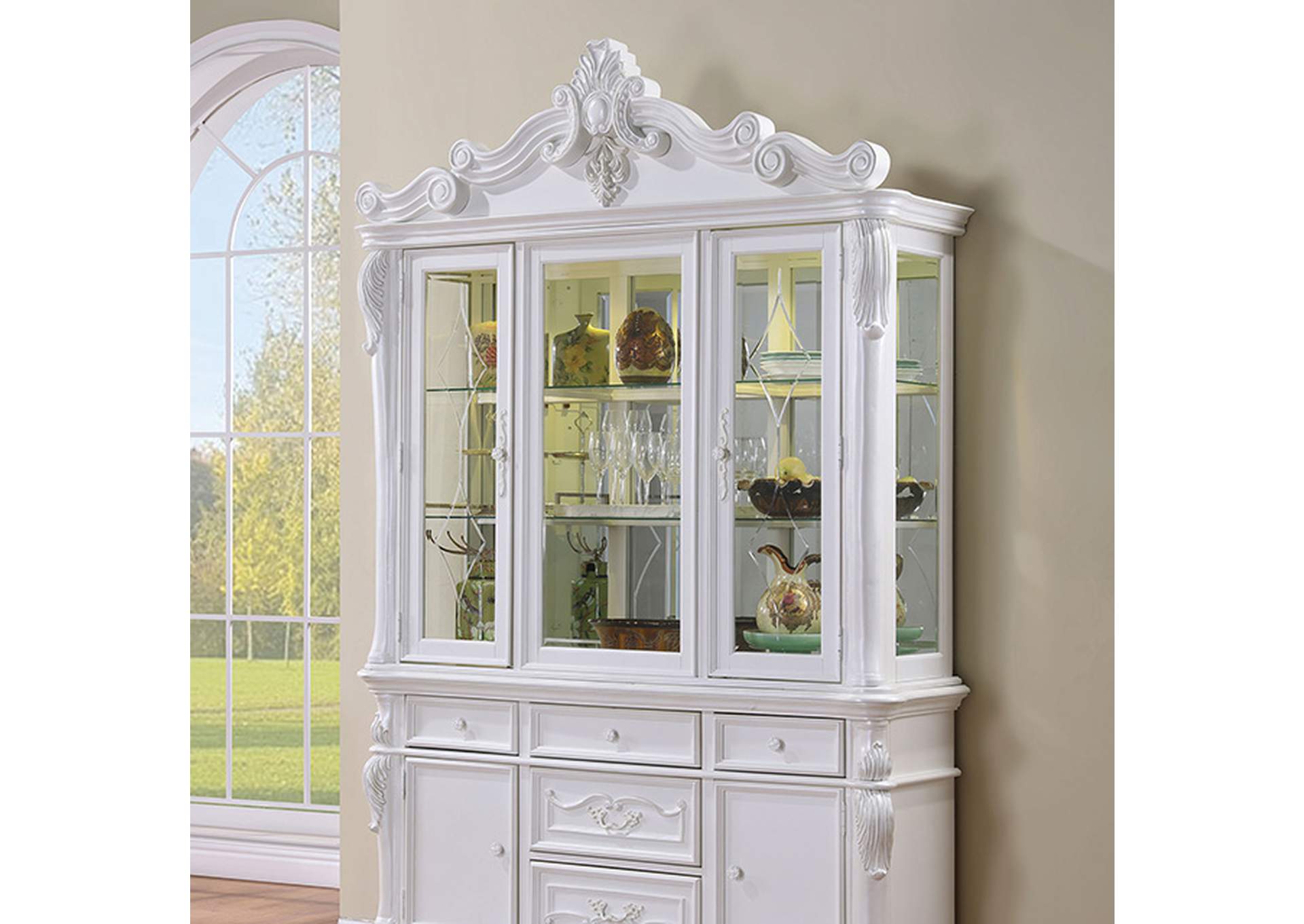 Manzanita Hutch & Buffet,Furniture of America