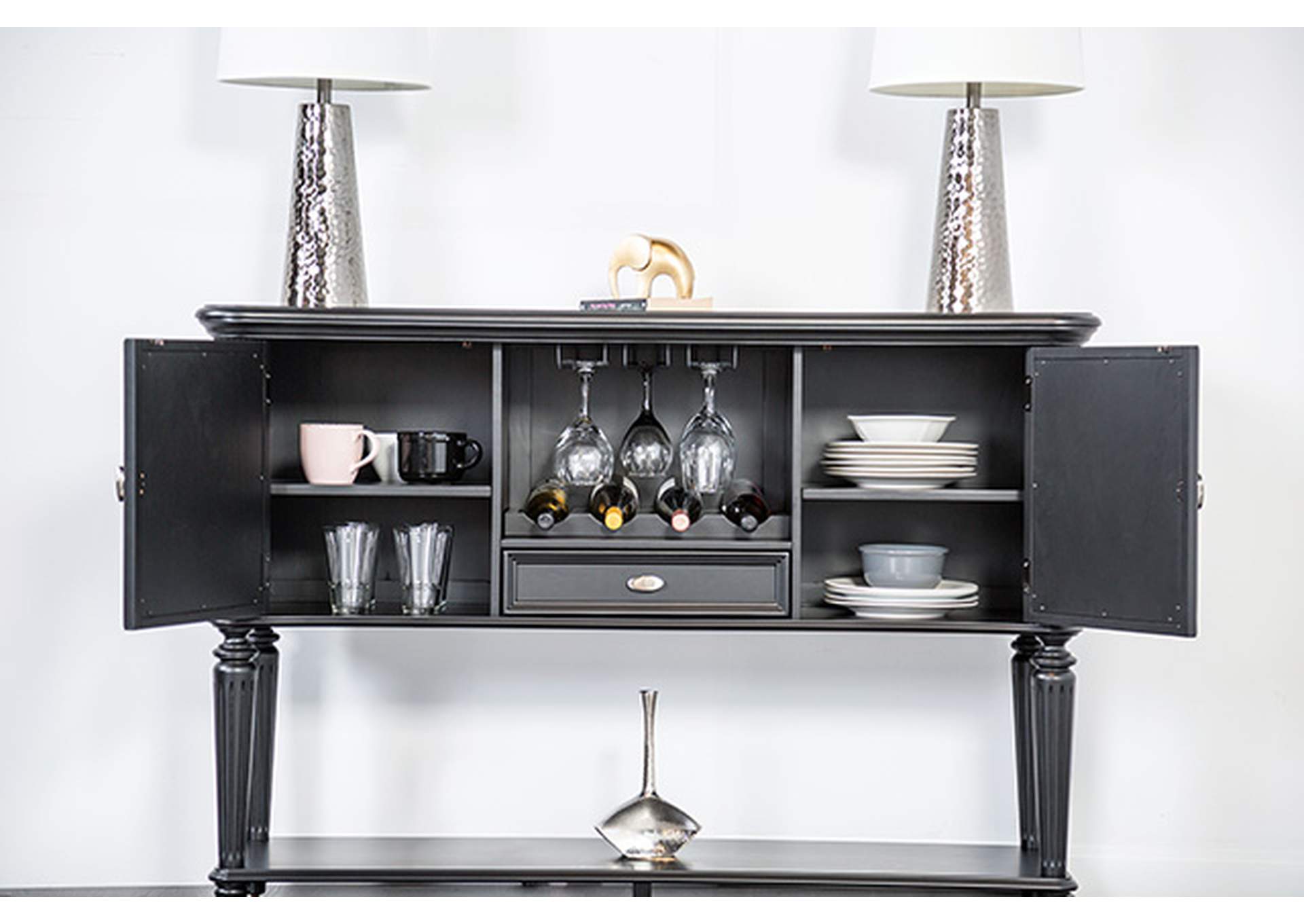 Melodi Parc Server,Furniture of America