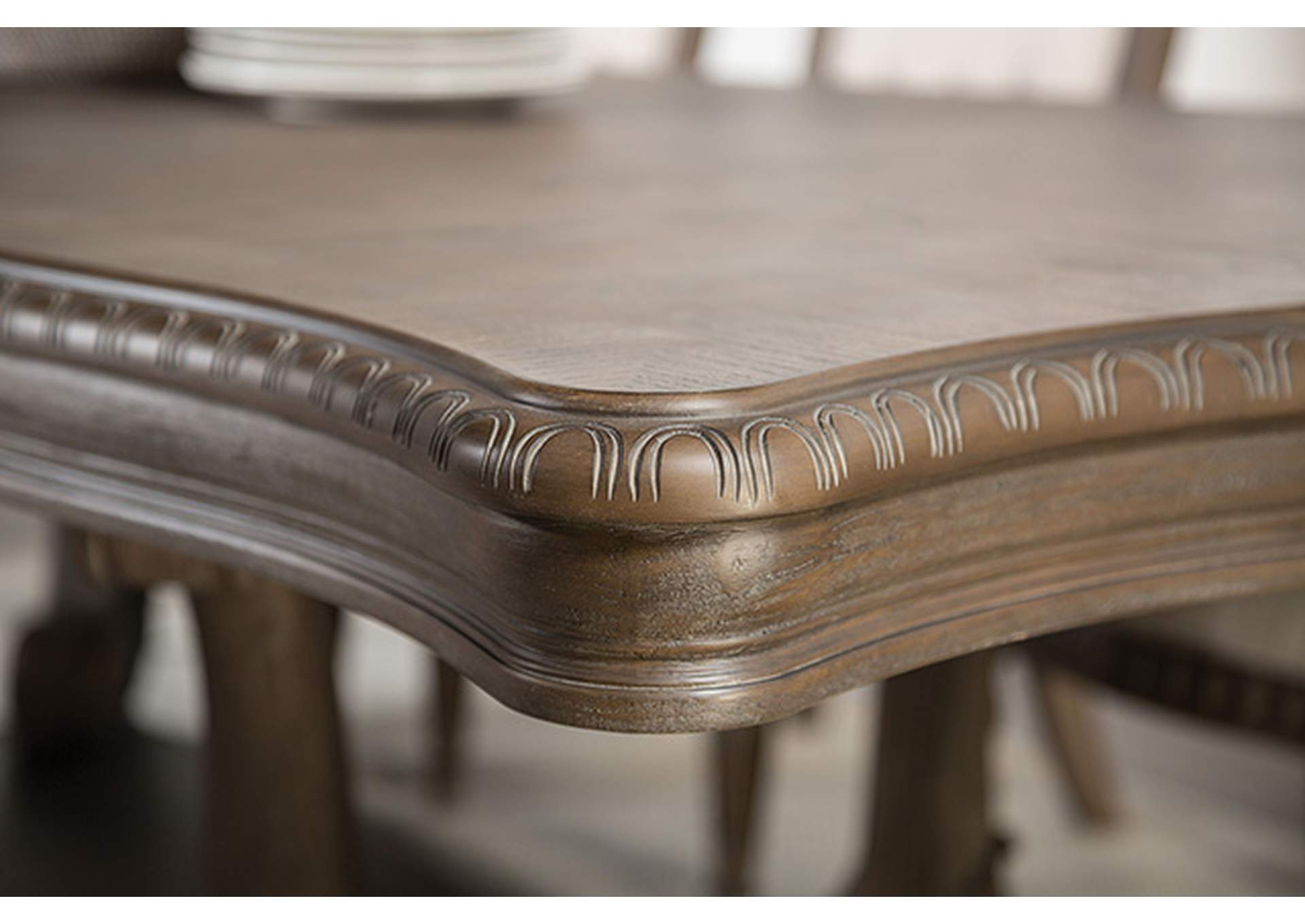 Seven Oaks Dining Table,Furniture of America