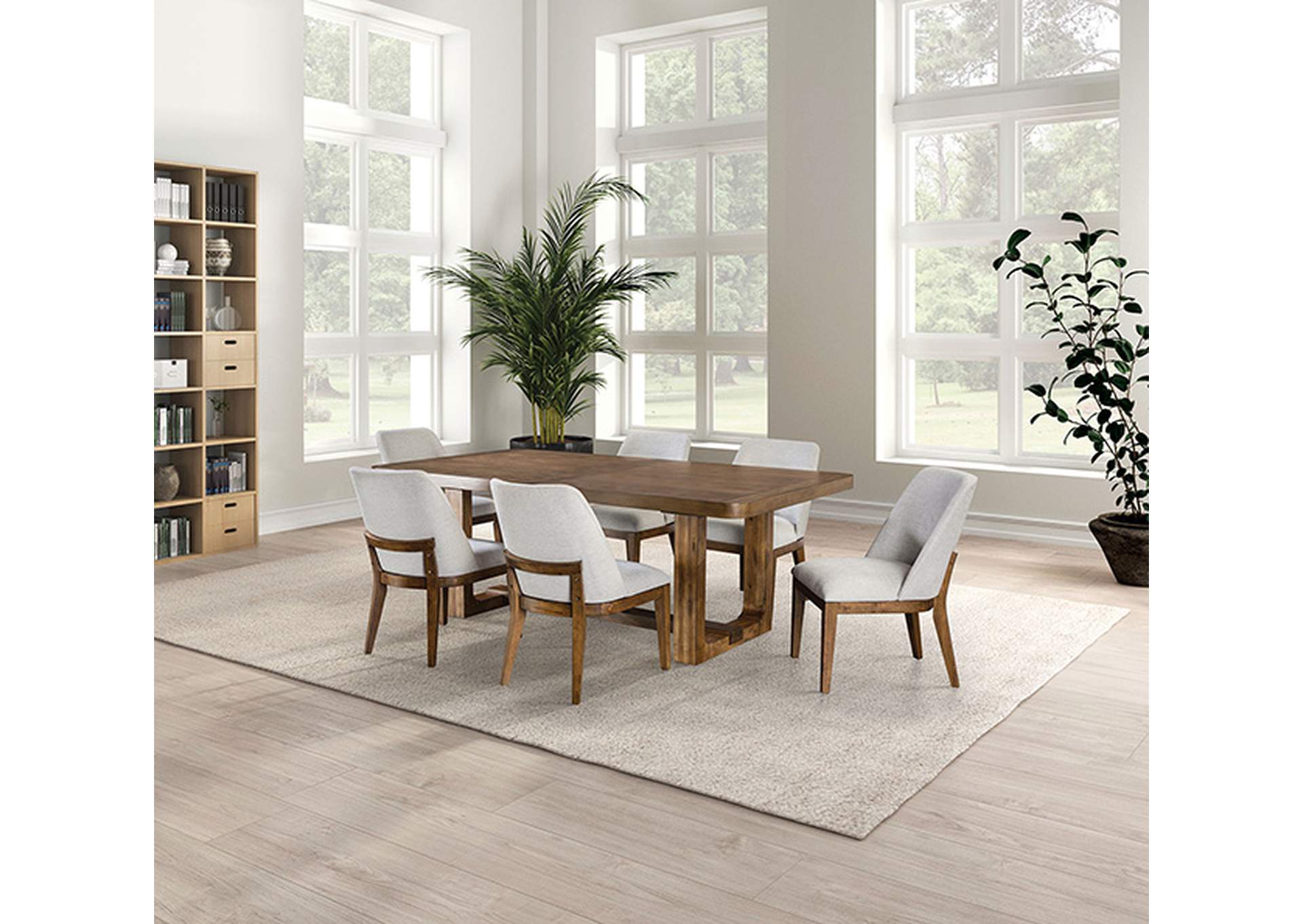 Mandal Dining Table,Furniture of America