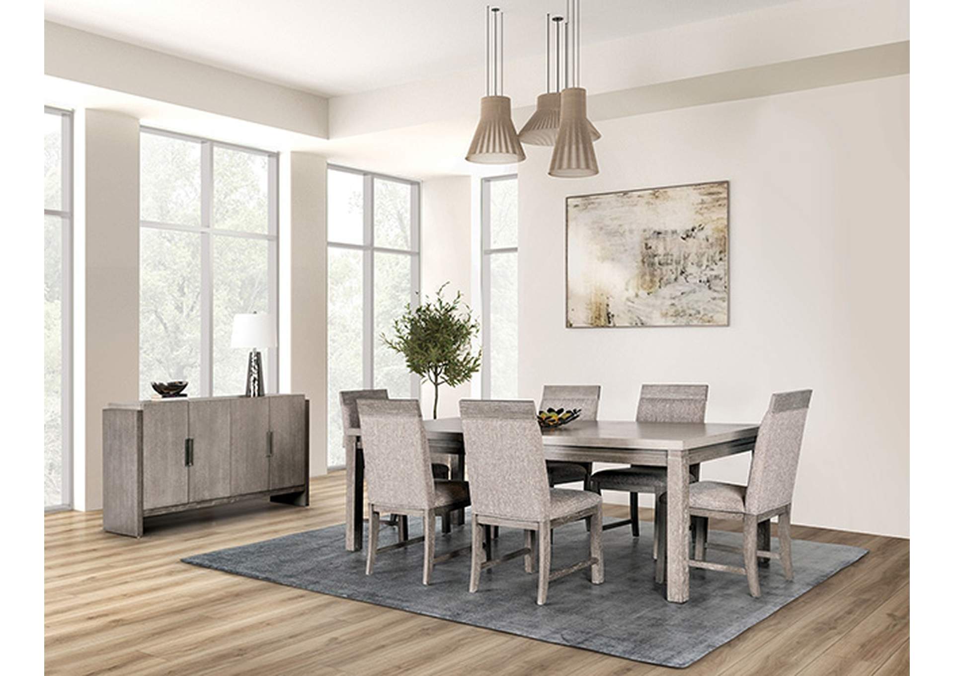 Gristalt Dining Table,Furniture of America
