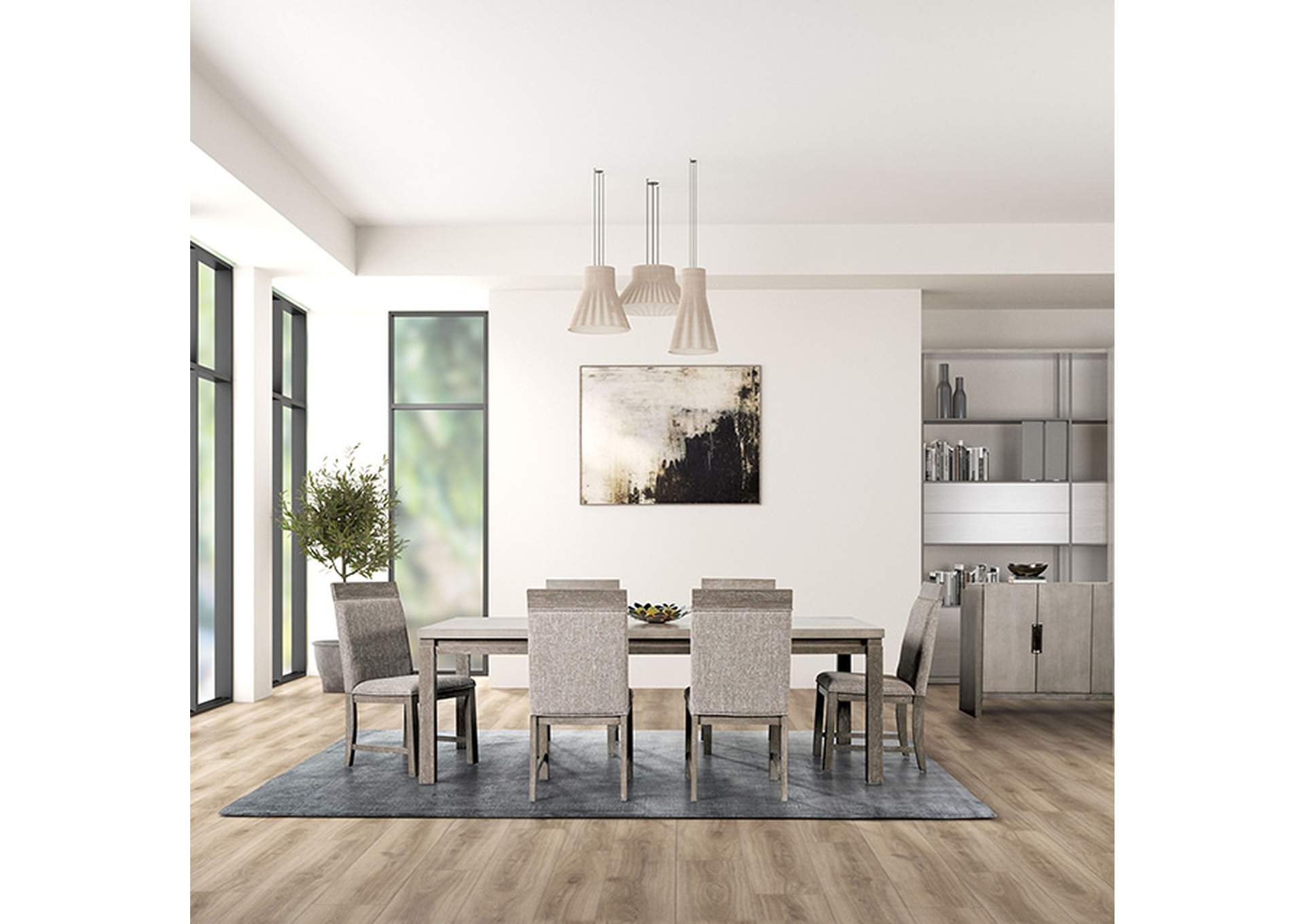 Gristalt Dining Table,Furniture of America