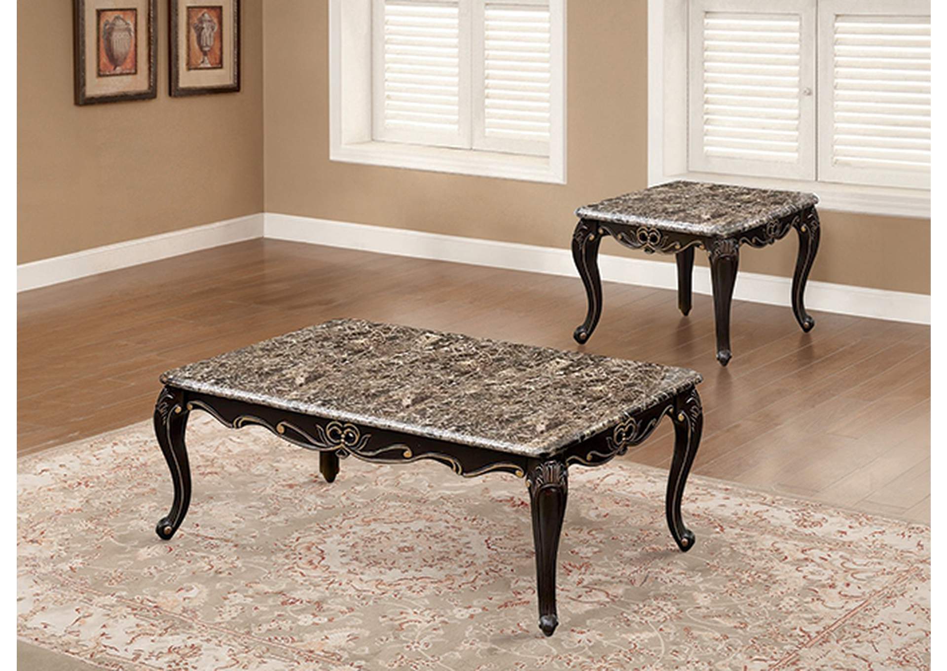 Albacete End Table,Furniture of America