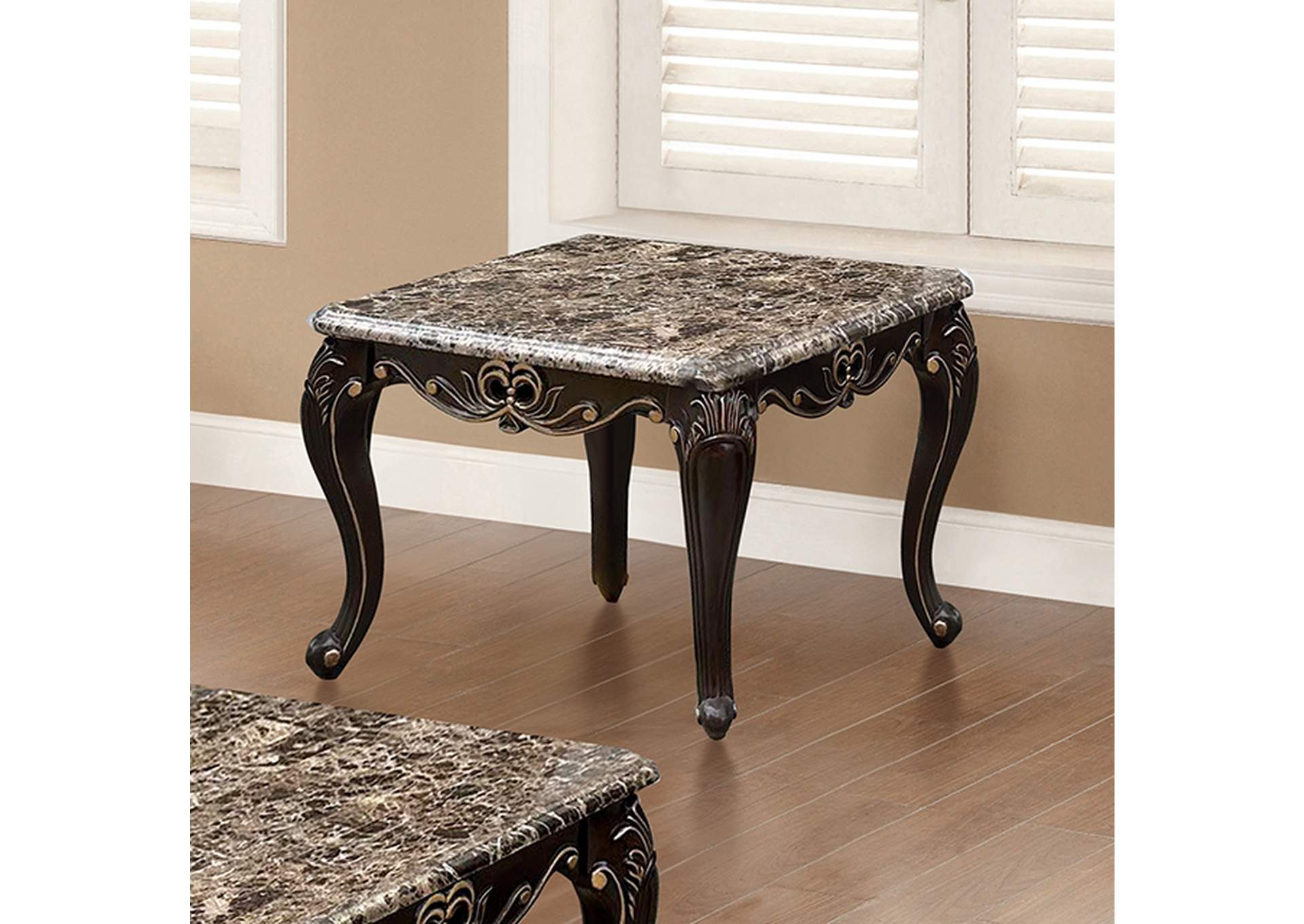 Albacete End Table,Furniture of America
