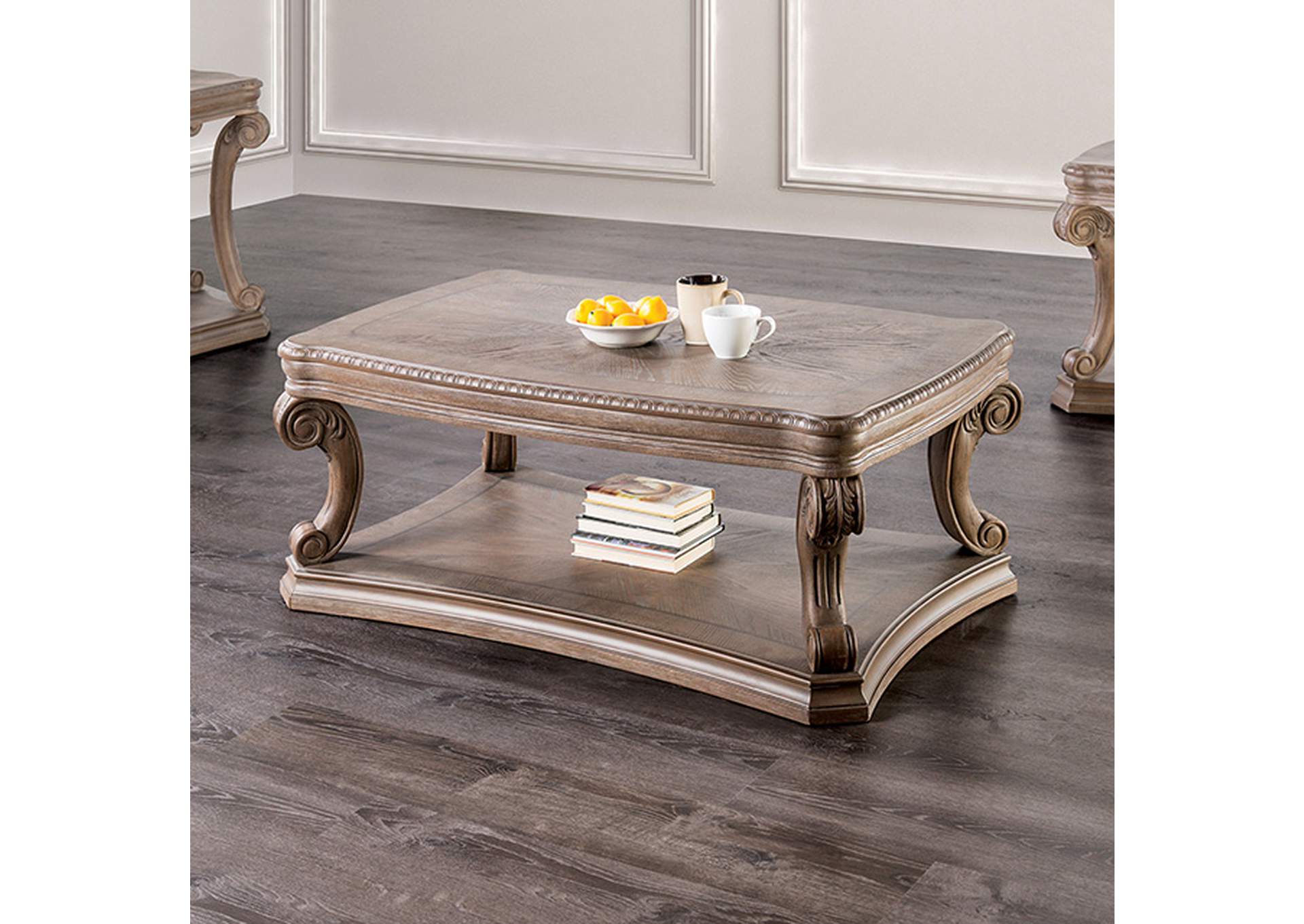 Seven Oaks Cocktail Table,Furniture of America