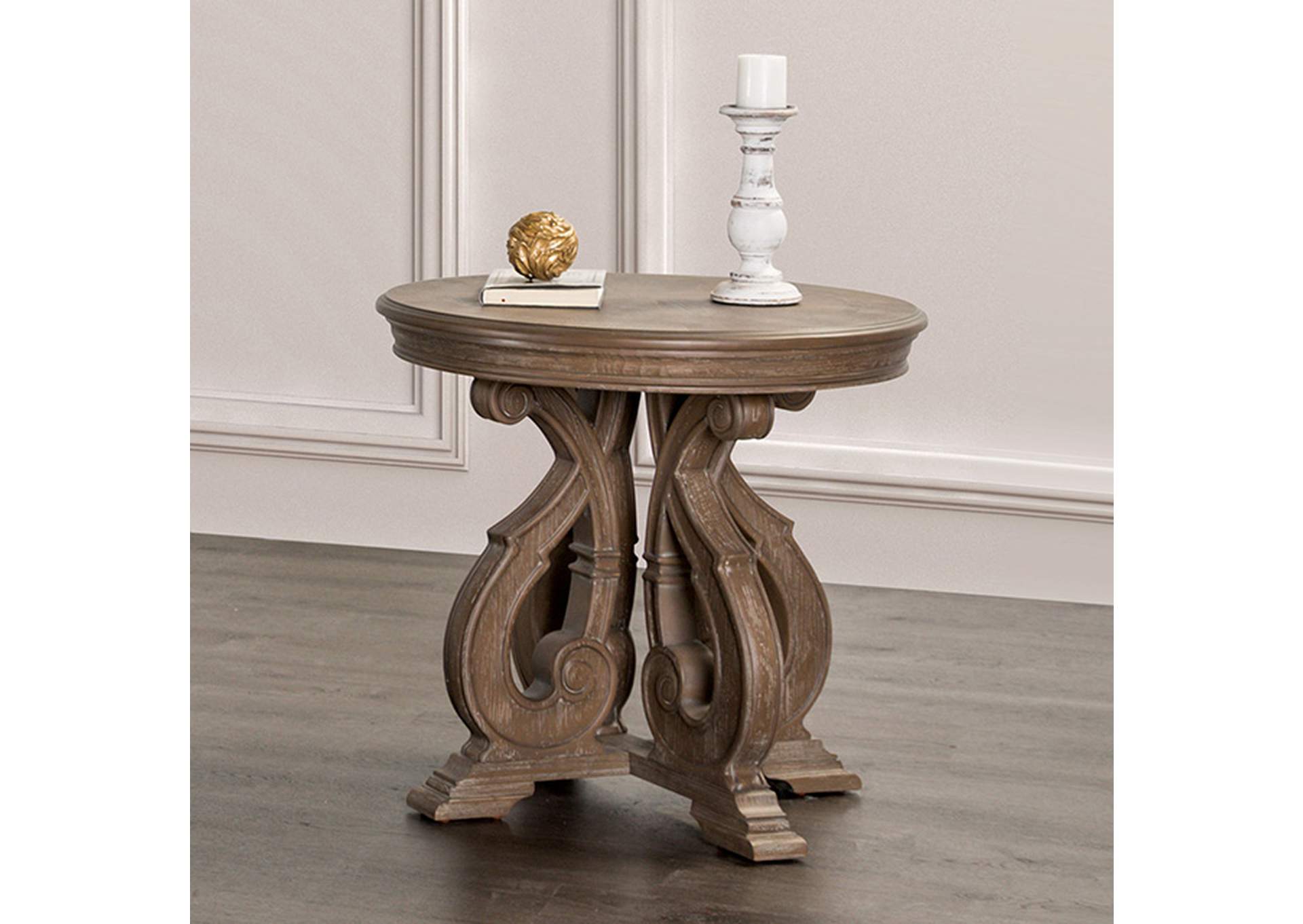 Giordani End Table,Furniture of America