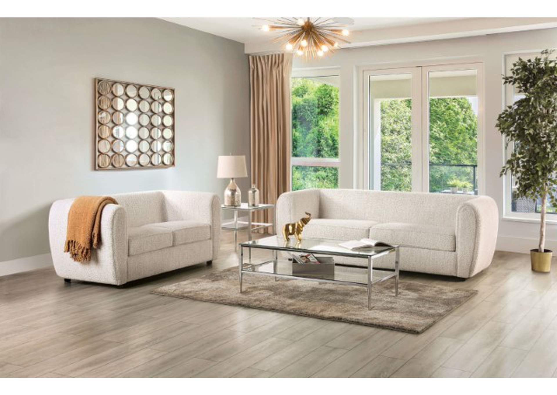 Verdal Loveseat,Furniture of America