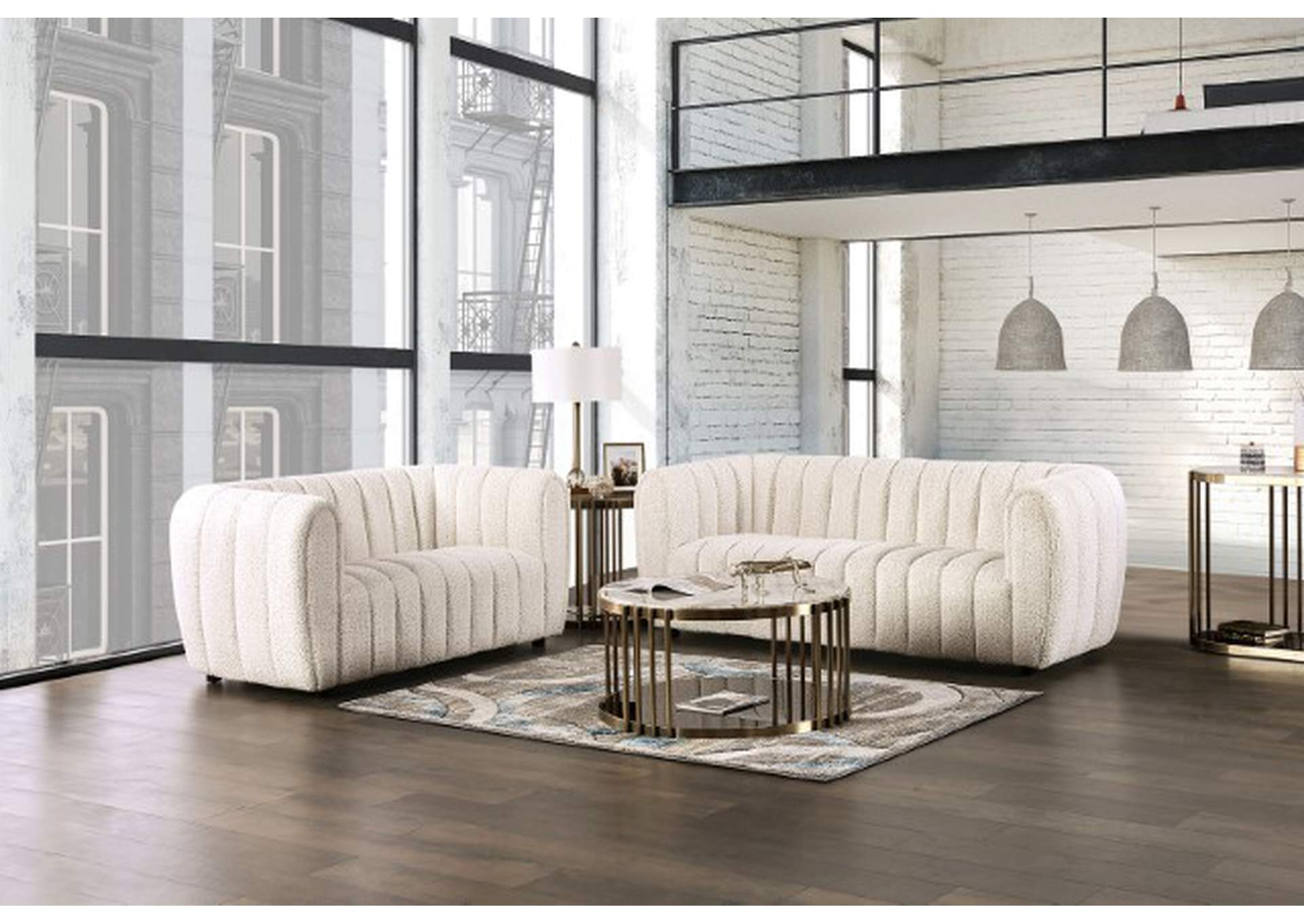 Aversa Sofa,Furniture of America