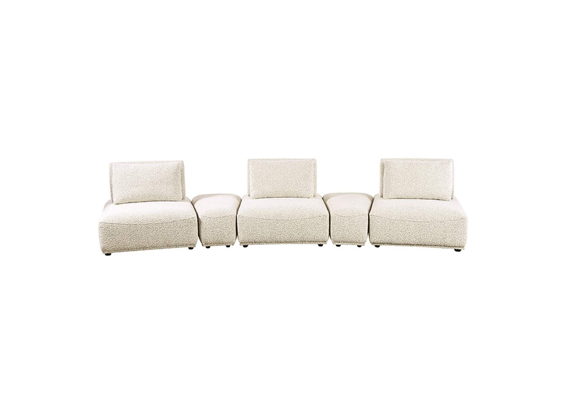 Stavanger Curved 3-Seater,Furniture of America