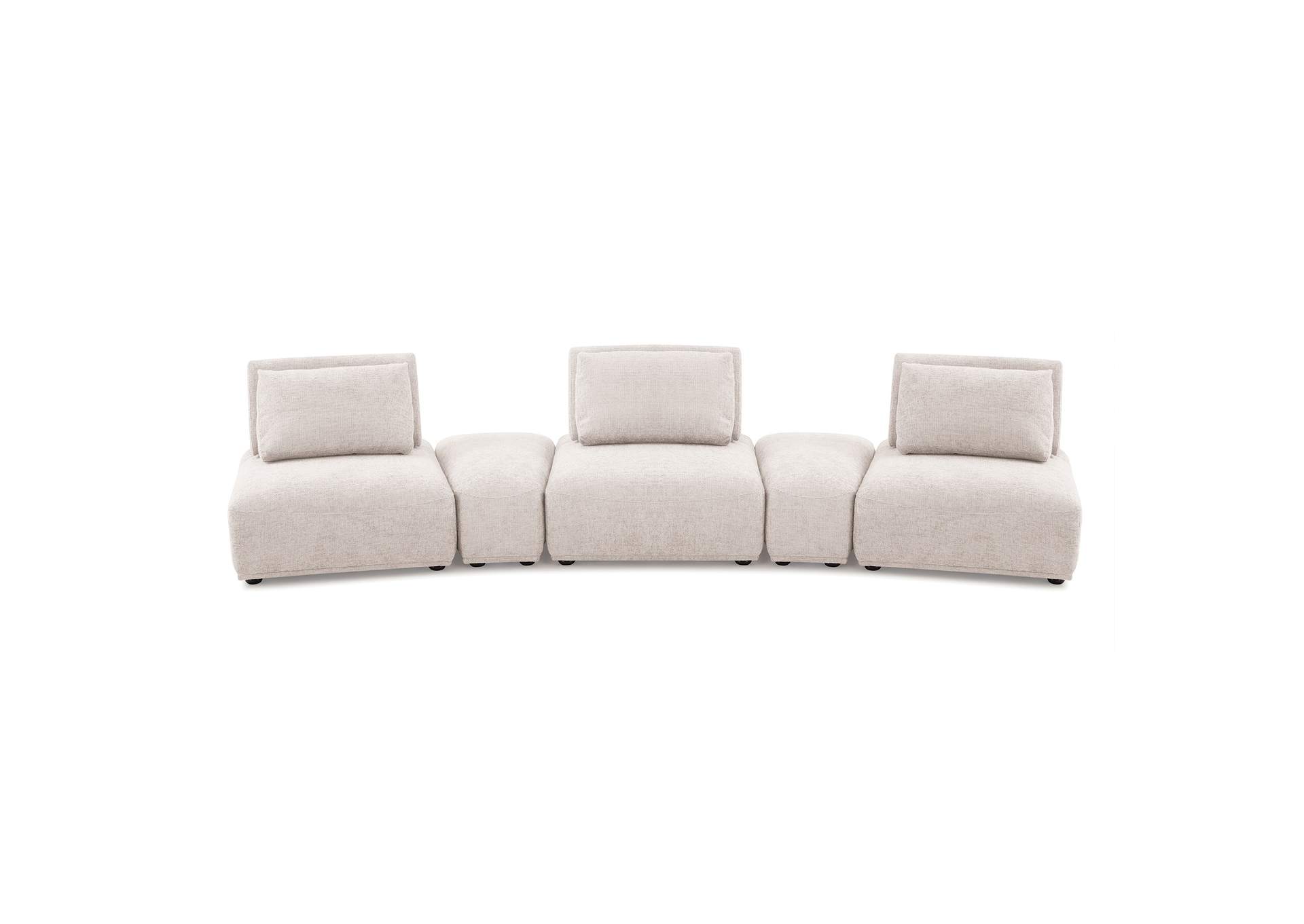 Stavanger Curved 3-Seater,Furniture of America