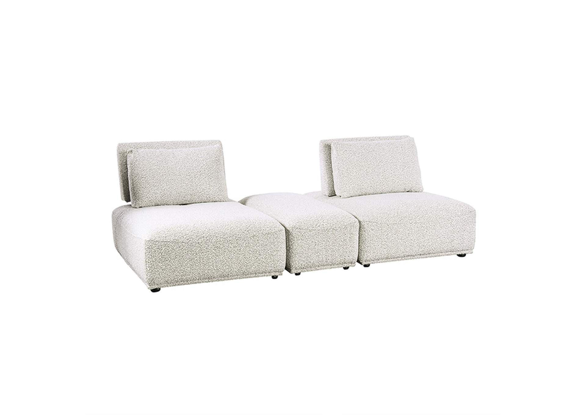 Stavanger 2-Seater w/ Rect Ot,Furniture of America