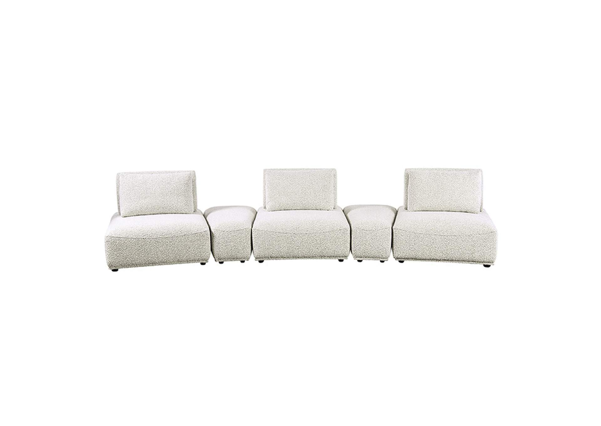 Stavanger Curved 3-Seater,Furniture of America