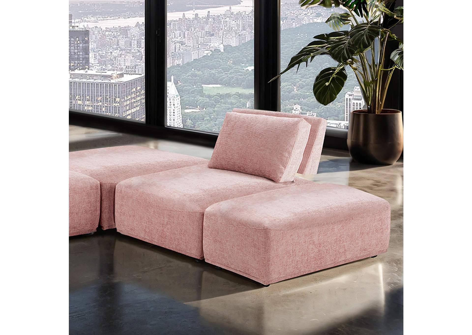 Stavanger L-Sectional,Furniture of America